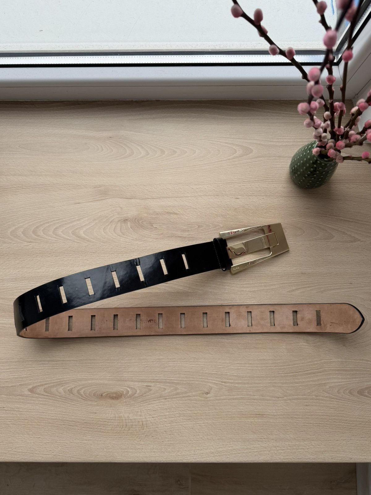 Gucci Gucci Black Patent Buckle Belt Size ONE SIZE - 2 Thumbnail