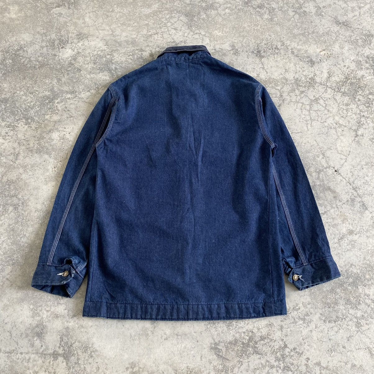 Vintage Vintage Sears Roebuck Barn Chore Work Denim Jacket Size US M / EU 48-50 / 2 - 9 Thumbnail