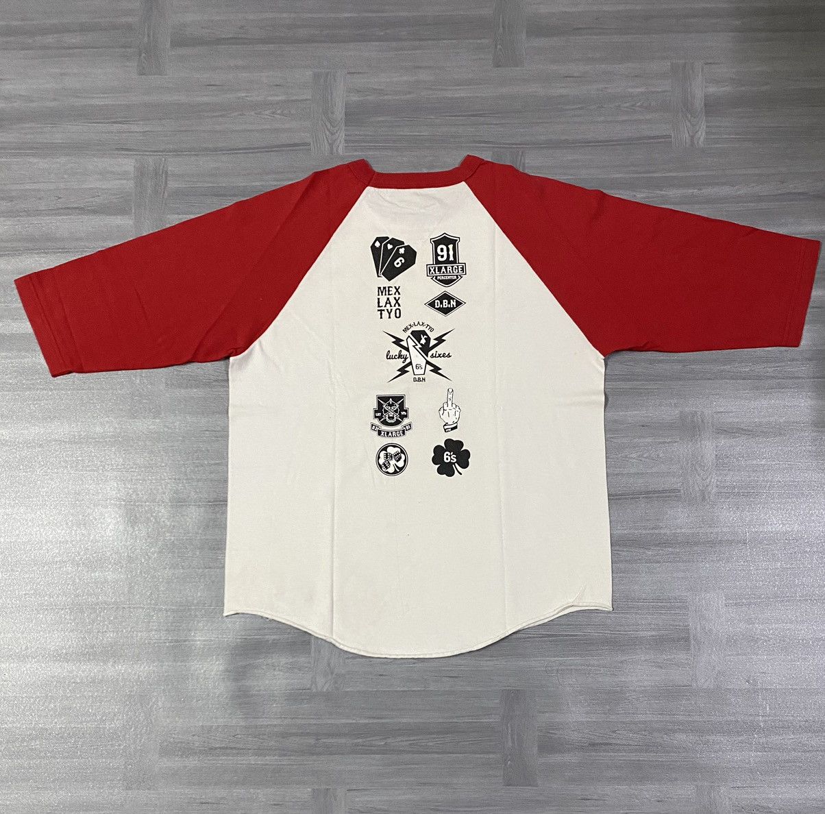 Other 💥Rare💥 XLarge Rare Logo Raglan Tee Size US L / EU 52-54 / 3 - 1 Thumbnail