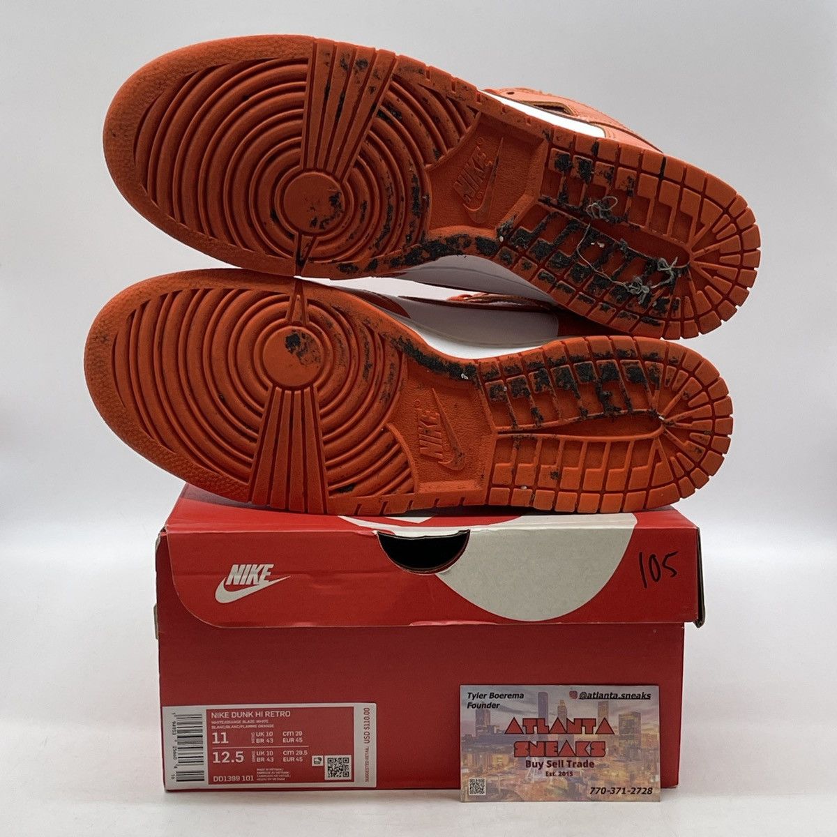Nike Dunk high sp Syracuse Size US 11 / EU 44 - 7 Thumbnail