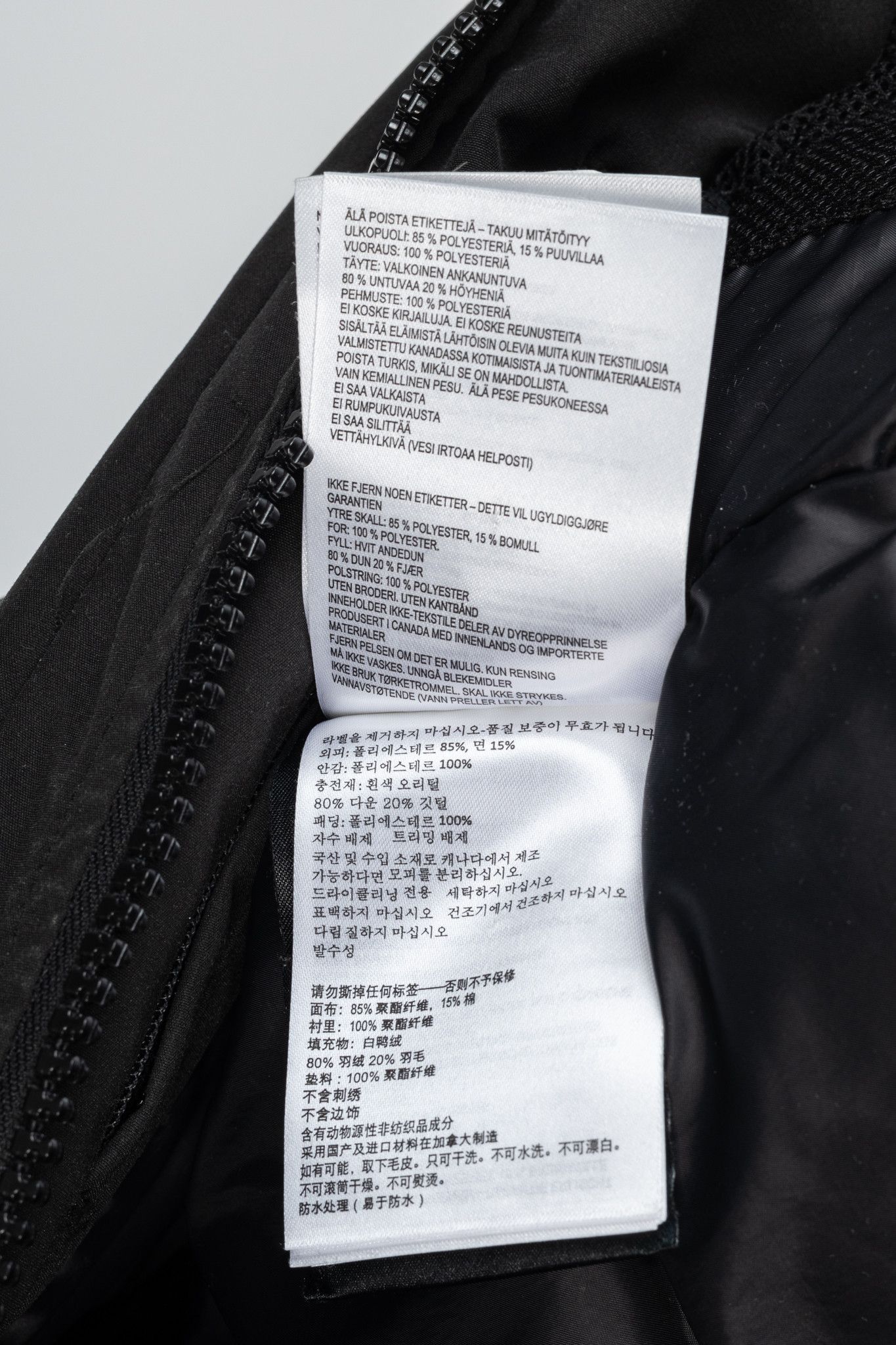 Canada Goose Canada Goose Black Label Macculloch Black Zip Parka Size US M / EU 48-50 / 2 - 19 Thumbnail