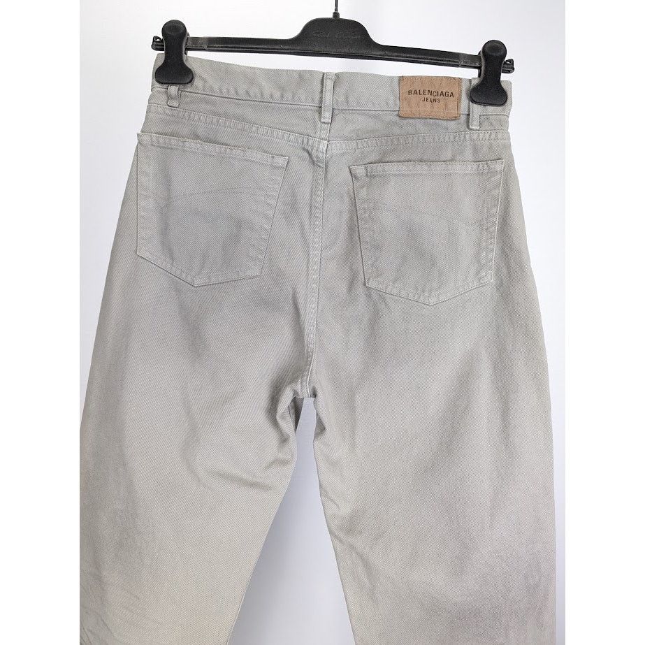 Balenciaga o1rshd1 Large Pants in Dirty White Size US 28 / EU 44 - 11 Thumbnail
