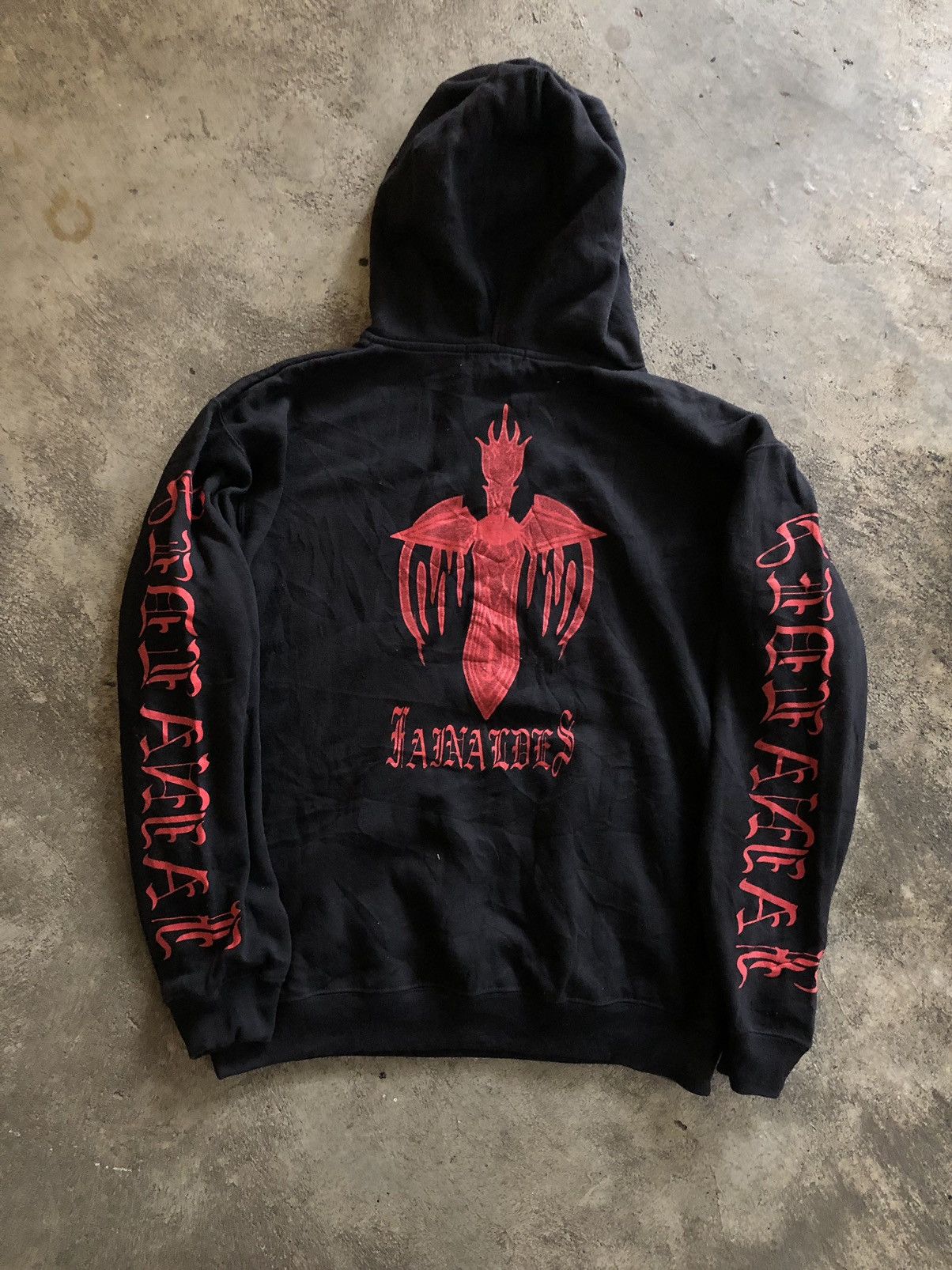 Japanese Brand × Seditionaries × Vintage VINTAGE JAPAN HOODIE INSPIRED BY CHROME HEARTS DESIGN Size US M / EU 48-50 / 2 - 4 Thumbnail