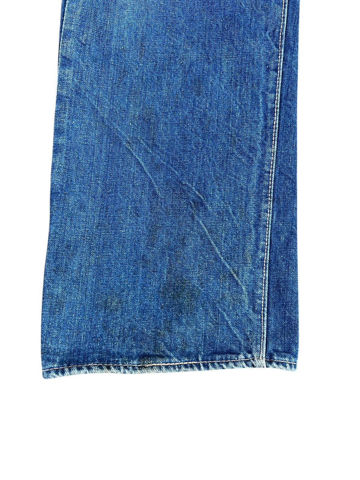 Vintage RARE! Vintage 60s Canton Fade Dirty Denim Selvedge Jeans Size US 36 / EU 52 - 8 Thumbnail