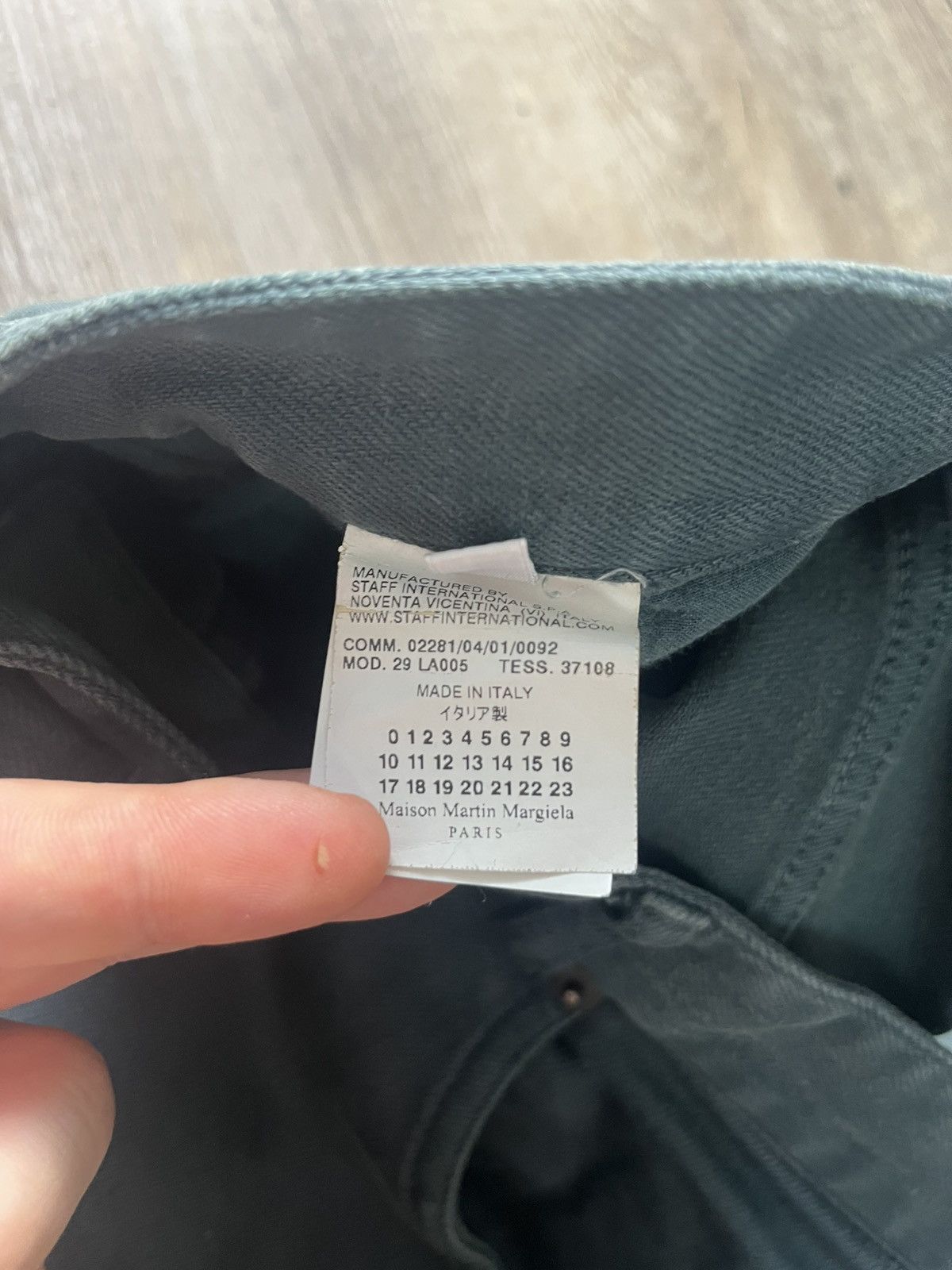 Rare Maison Margiela white label pants