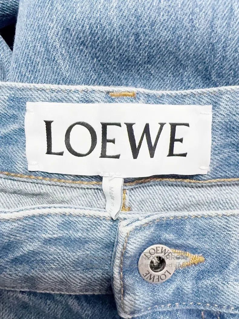 Loewe Loewe Wide Leg Jeans for Early Spring 2025 Size 25" / US 0 / IT 36 - 5 Thumbnail