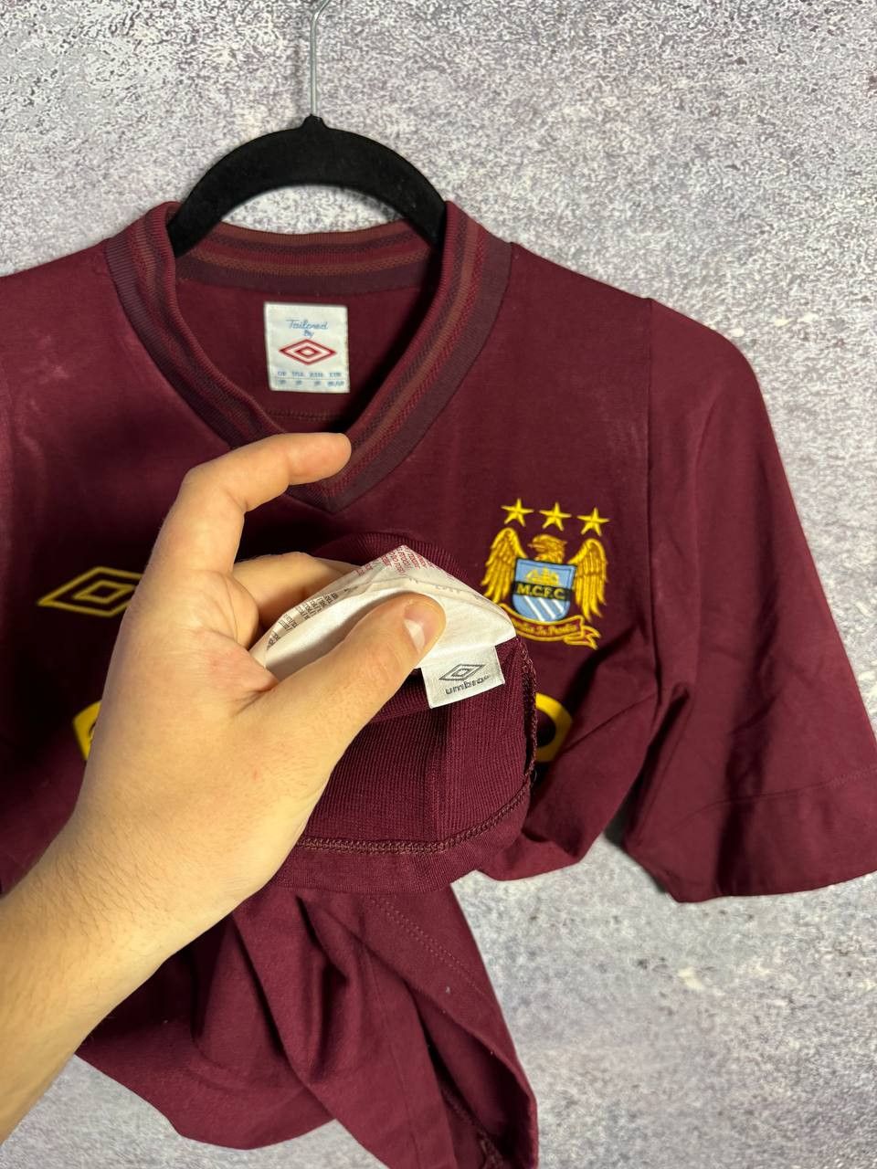 Vintage Vintage Manchester City 2012/13 Umbro Soccer Jersey Size US S / EU 44-46 / 1 - 14 Thumbnail
