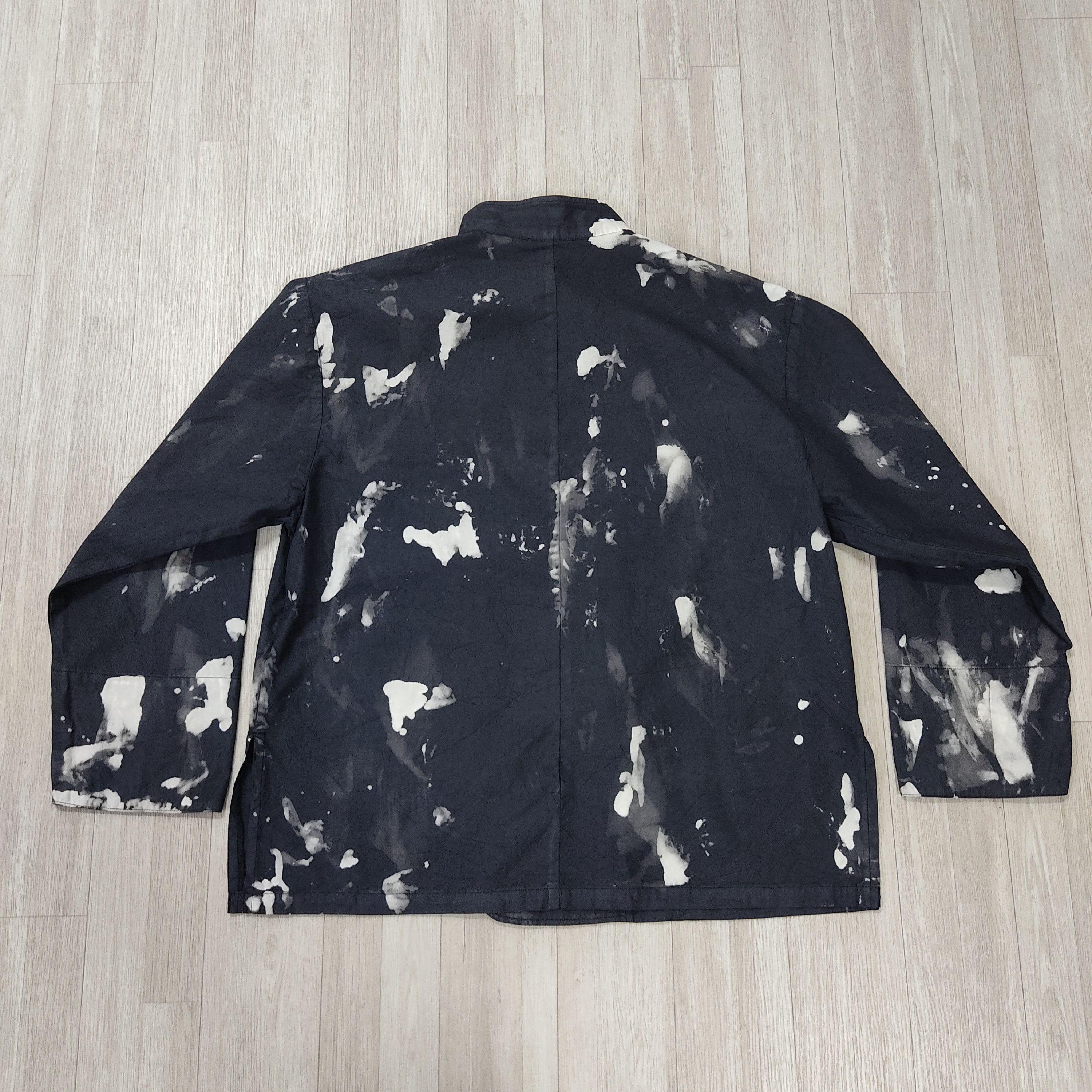 Japanese Brand JOURNAL STANDARD TRISECT 2 Tie-dyed Paint Junk Cook Jacket Size US L / EU 52-54 / 3 - 18 Thumbnail