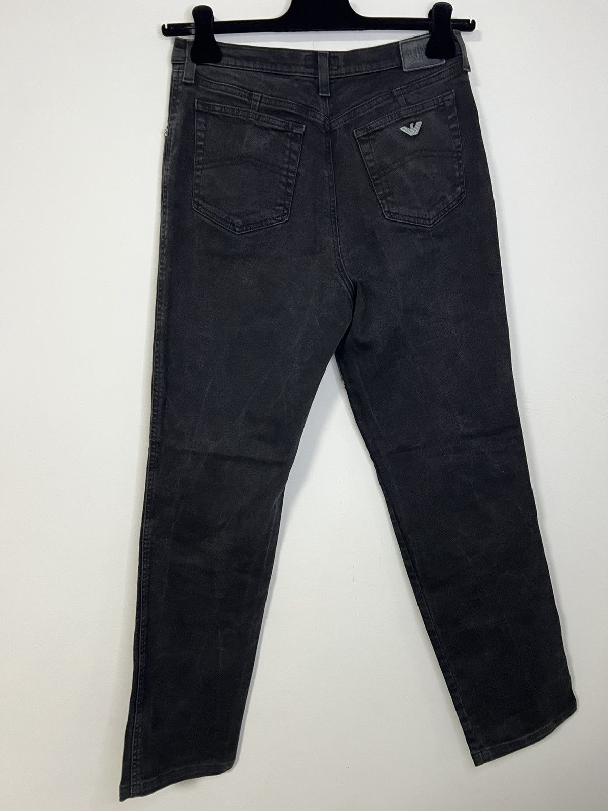 Armani Armani jeans black cotton jeans straight fit S Size US 32 / EU 48 - 1 Thumbnail