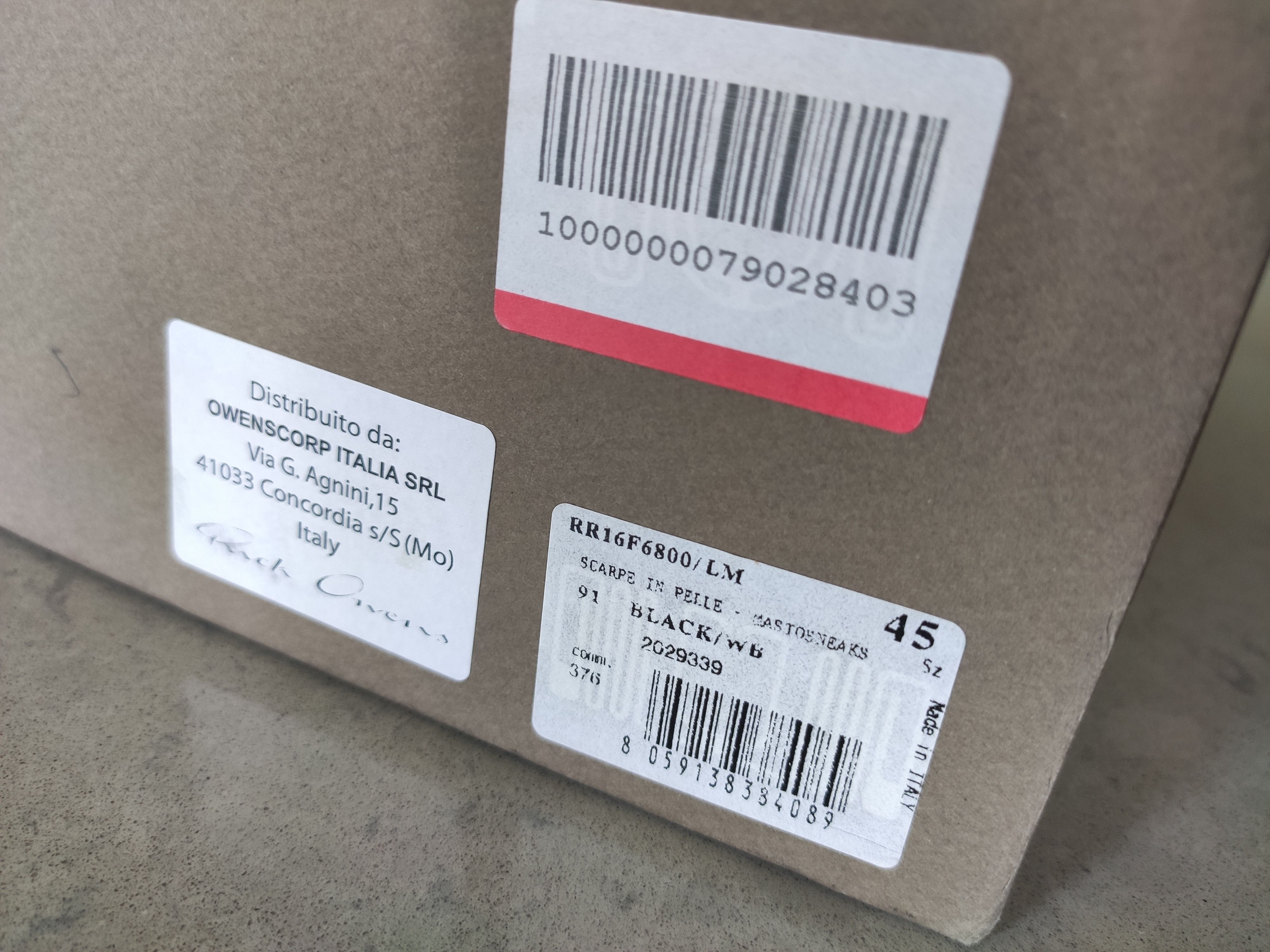 Rick Owens Mastosneak Size US 12 / EU 45 - 7 Thumbnail