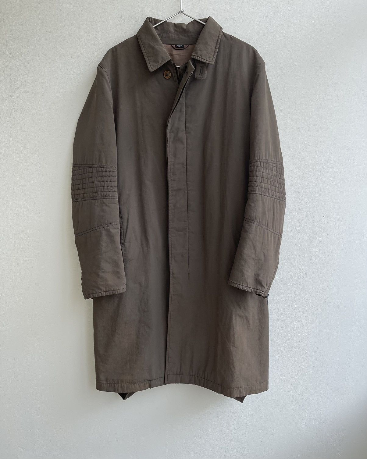 image of Helmut Lang Aw99 Nylon Astro Coat in Brown, Men's (Size Small)