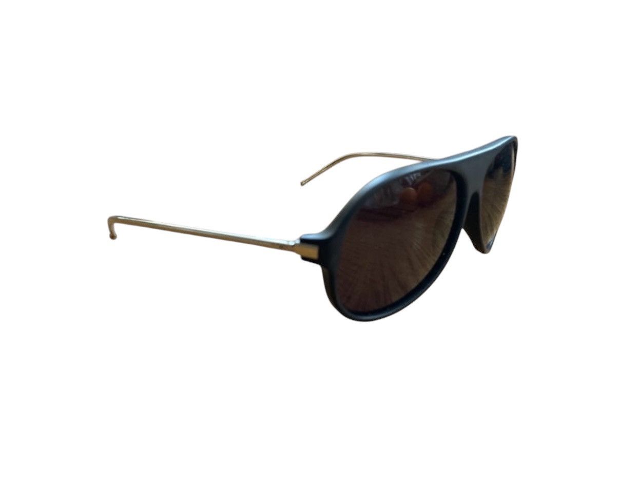 Linda Farrow × Raf Simons raf simons x linda farrow silver pilot shield glasses Size ONE SIZE - 4 Thumbnail