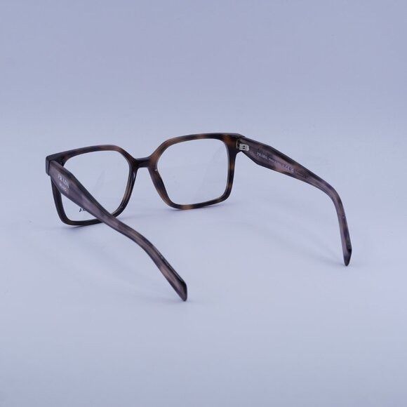 Prada Prada PRB03V 23A1O1 Eyeglasses Havana Muave 54mm Square Size ONE SIZE - 3 Thumbnail