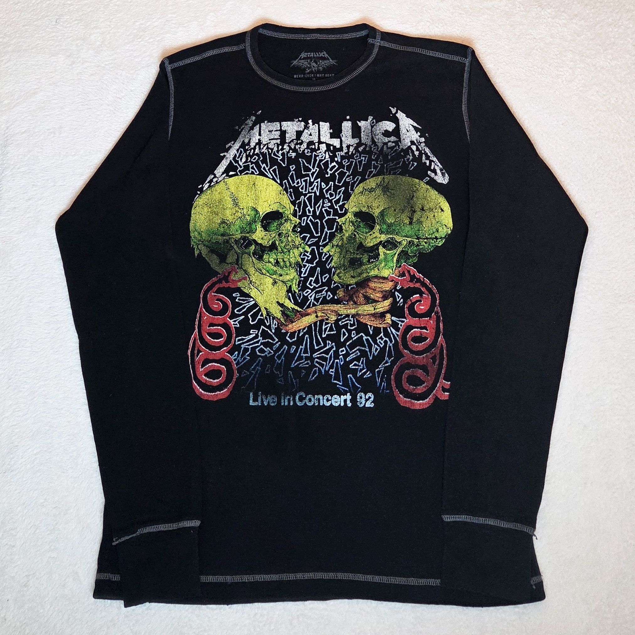 Metallica Metallica Thermal Long Sleeve Size US M / EU 48-50 / 2 - 1 Thumbnail