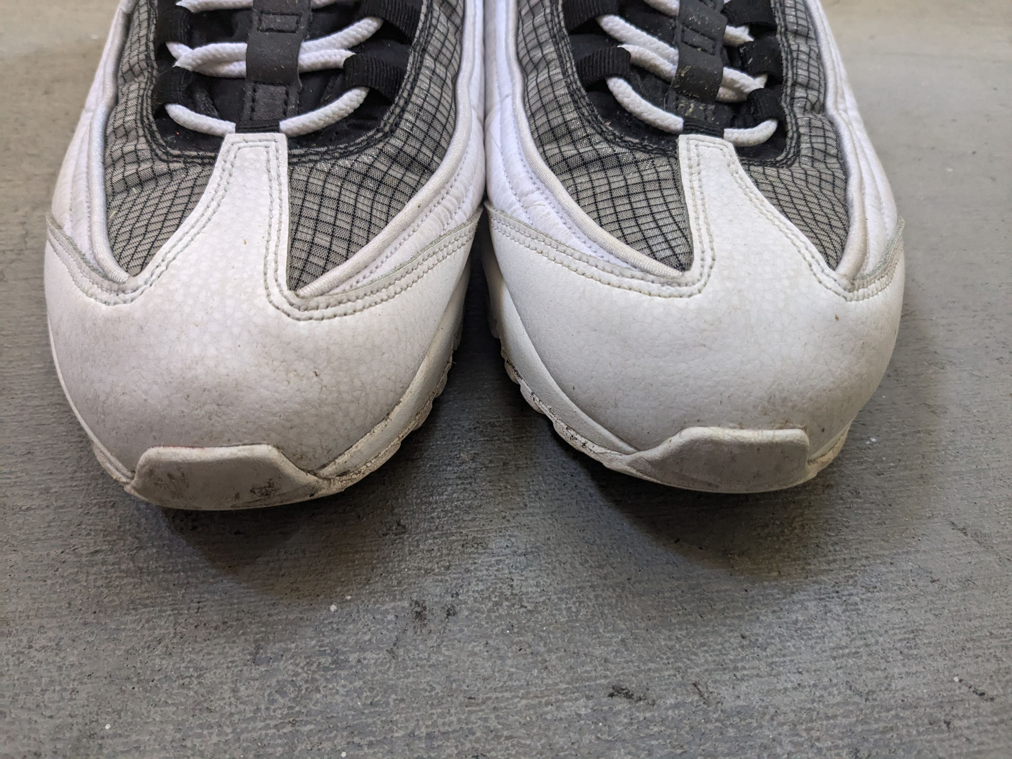 NIKE Air Max 95 White Black 11.5 Nike ID DA7559-991