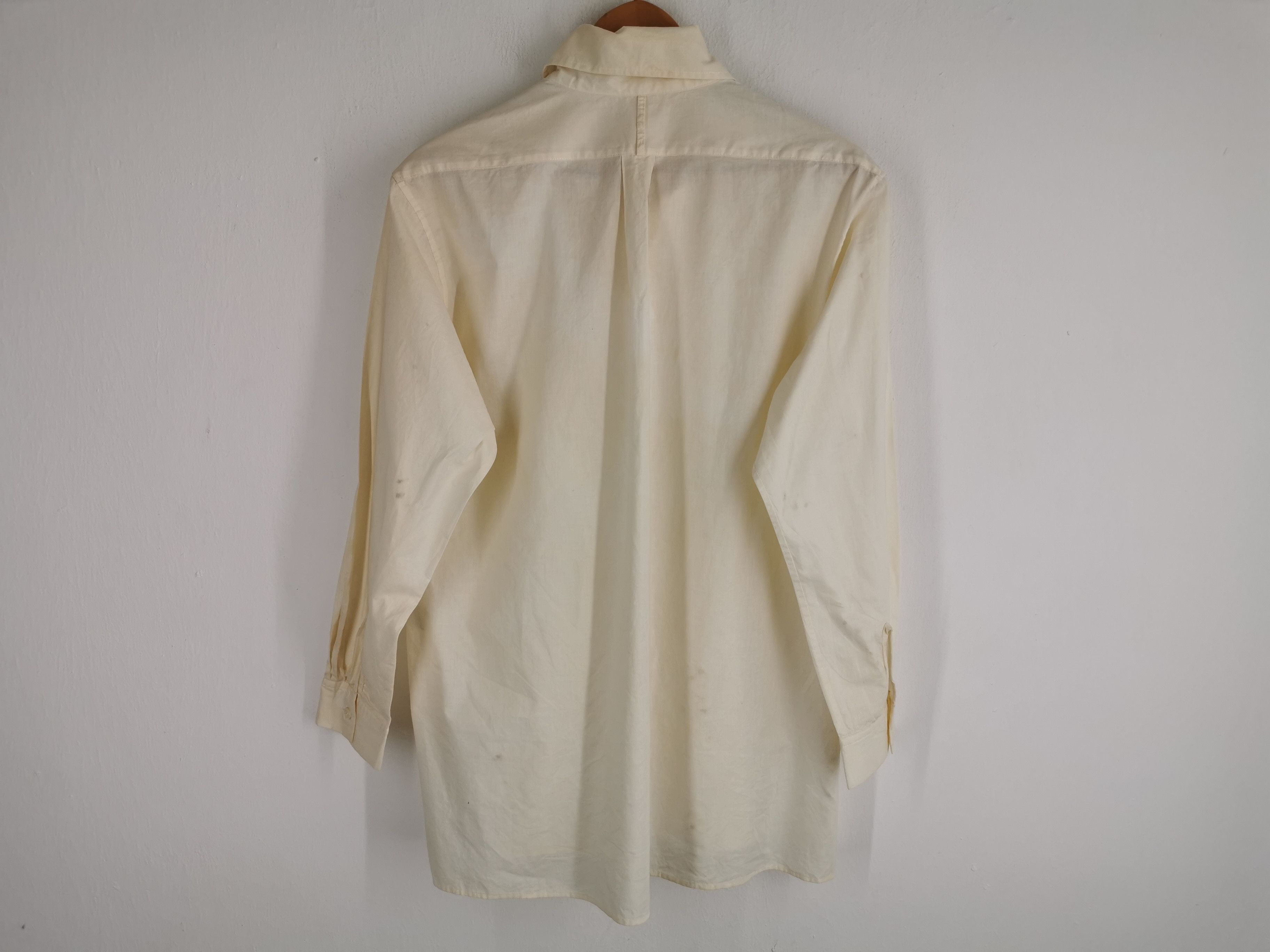 Yohji Yamamoto Yohji Yamamoto Vintage 90's Button Shirt Made In Japan Size US M / EU 48-50 / 2 - 2 Thumbnail