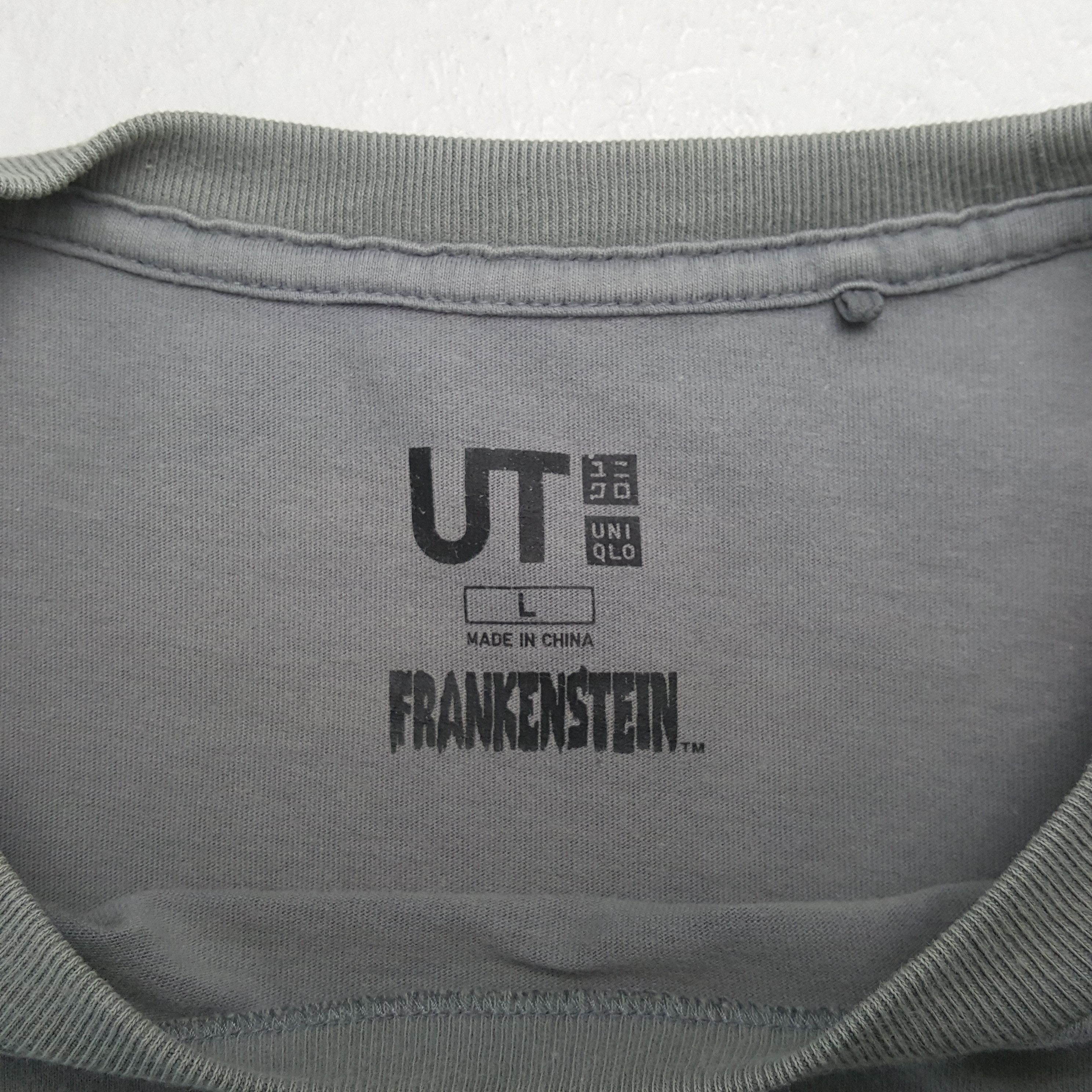 Uniqlo Frankenstein X Uniqlo Streetwear Tshirt RR11 Size US M / EU 48-50 / 2 - 4 Thumbnail