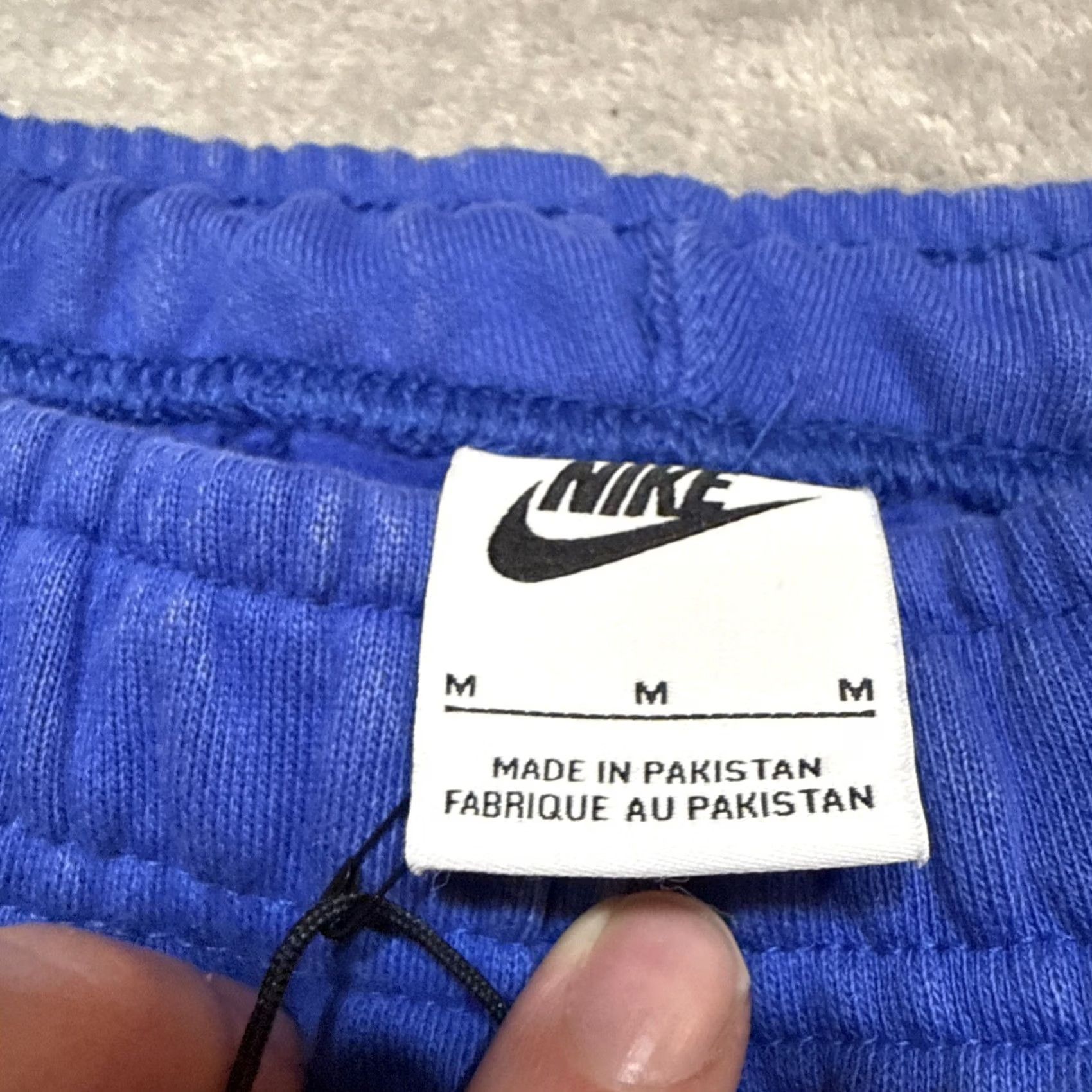 Nike Nike Stussy Acid Wash Fleece Sweatpants Men's Medium Blue DR4025-480 Size US 31 - 4 Thumbnail
