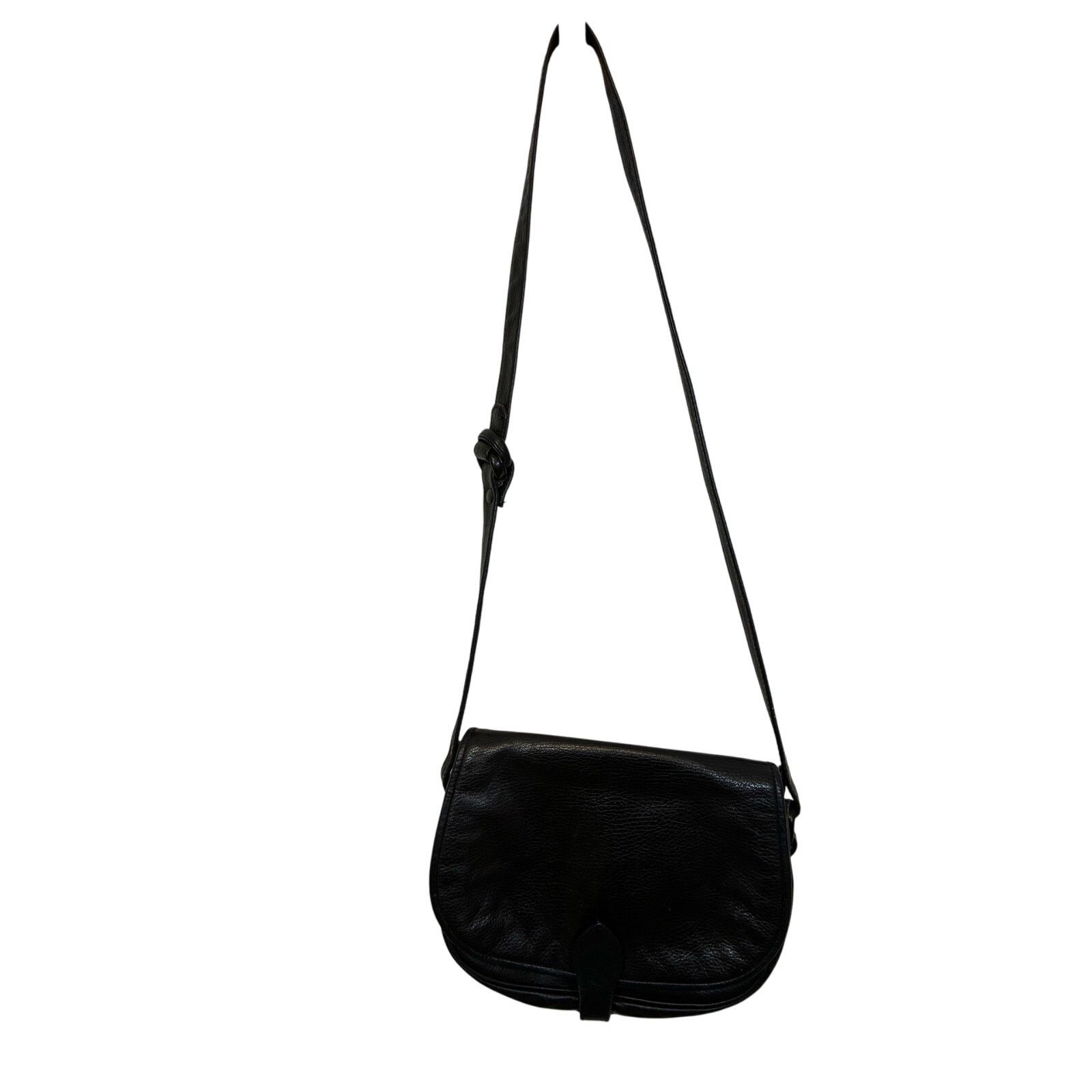 Other John A Brown Women's Black Genuine Leather Crossbody Bag Size ONE SIZE - 1 Thumbnail