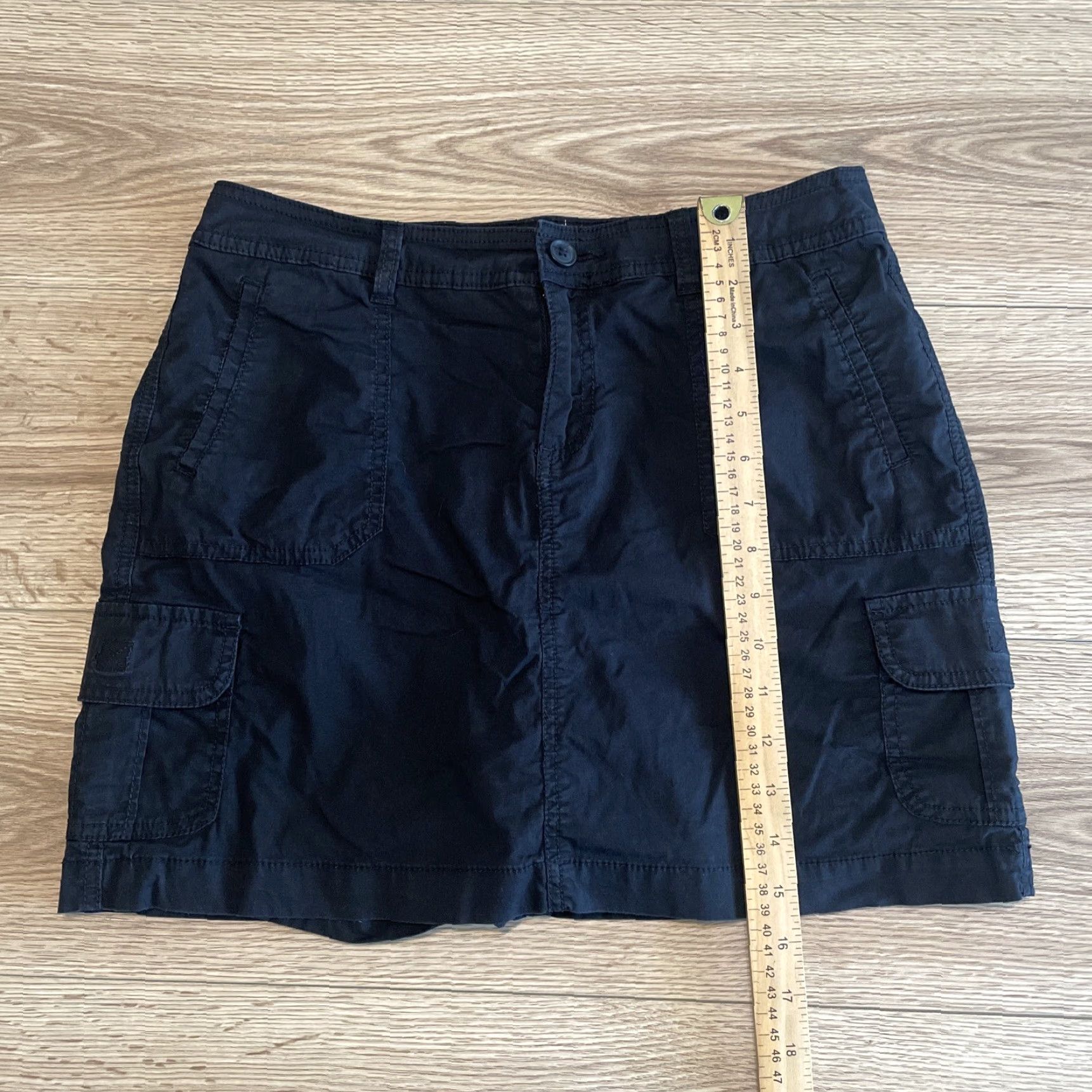 Vintage ST. JOHN'S BAY Women's Athletic Skort Size 8 Black Activewear Regular Size 30" / US 8 / IT 44 - 7 Thumbnail
