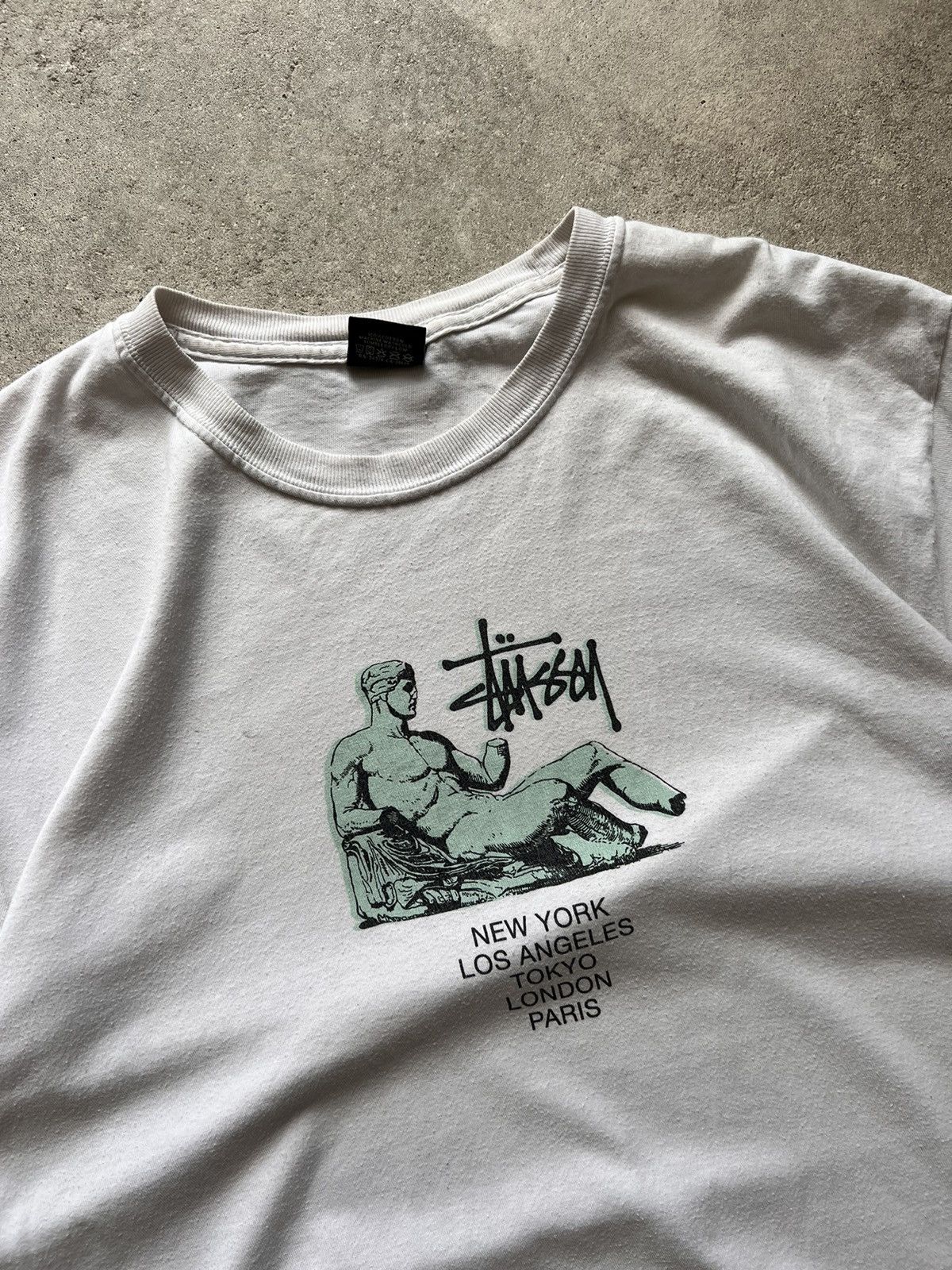 Stussy × Vintage Vintage Stussy Tee Size US L / EU 52-54 / 3 - 3 Thumbnail