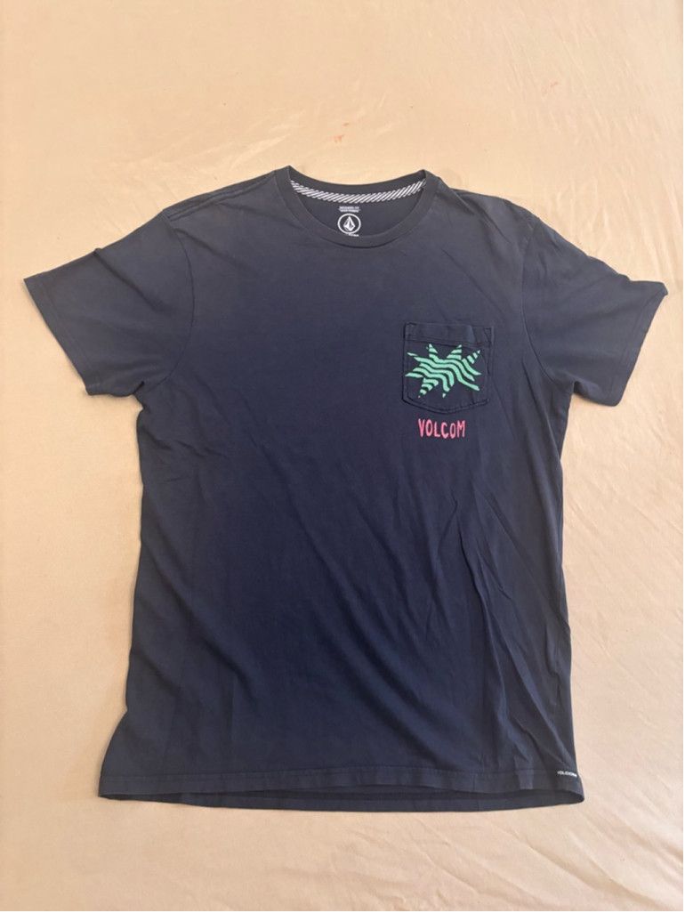 Volcom Men's Volcom T-shirt Size L Blue Size US L / EU 52-54 / 3 - 1 Thumbnail