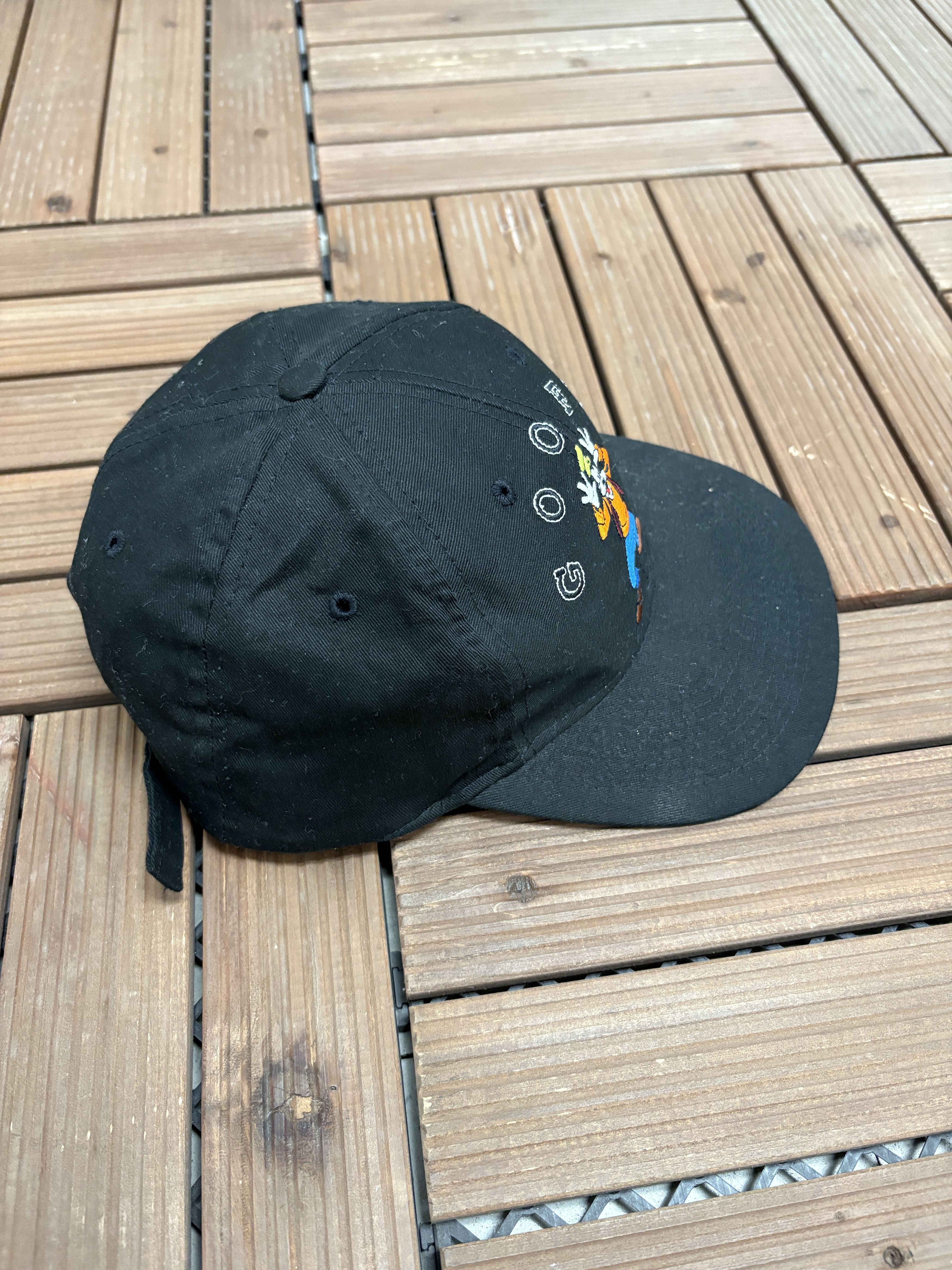 Vintage Goofy Embroidered Vintage Black Hat Cap Size ONE SIZE - 4 Thumbnail