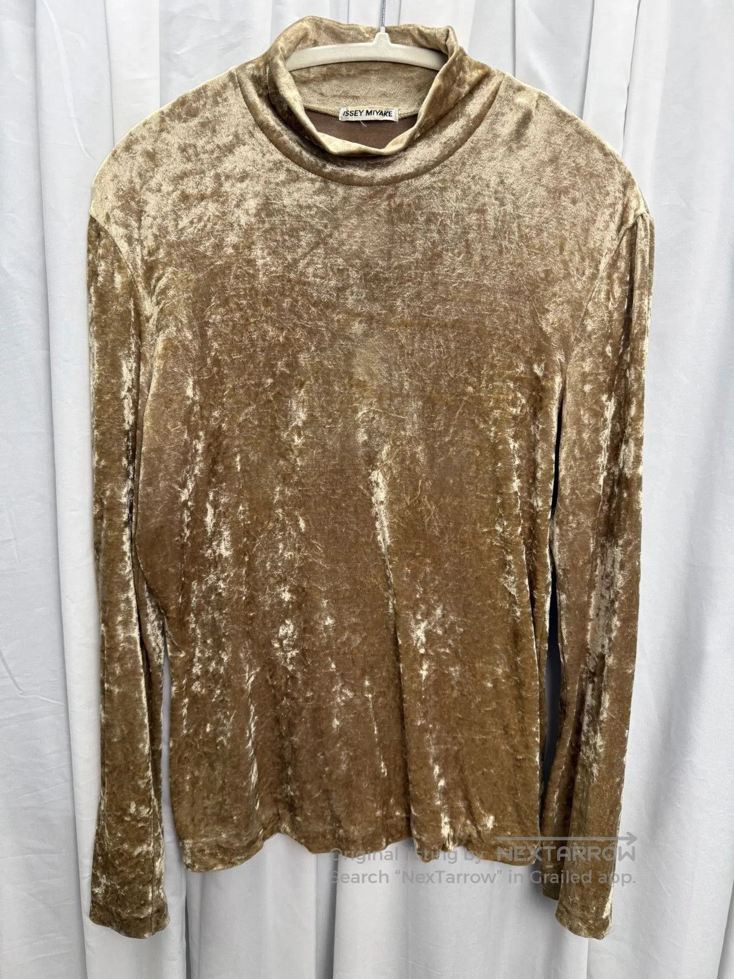 Issey Miyake Issey Miyake Champagne Velvet Burnout Base Layer. Size US M / EU 48-50 / 2 - 1 Thumbnail