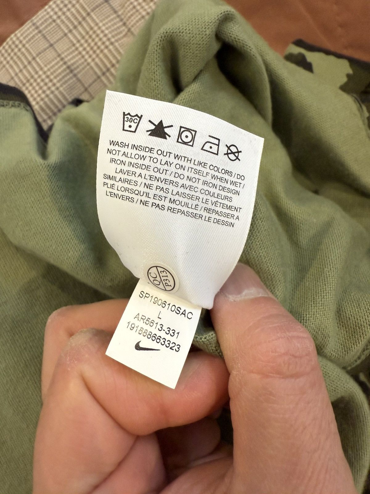 MMW × Nike Nike x mmw long sleeve camo tee Size US L / EU 52-54 / 3 - 4 Thumbnail