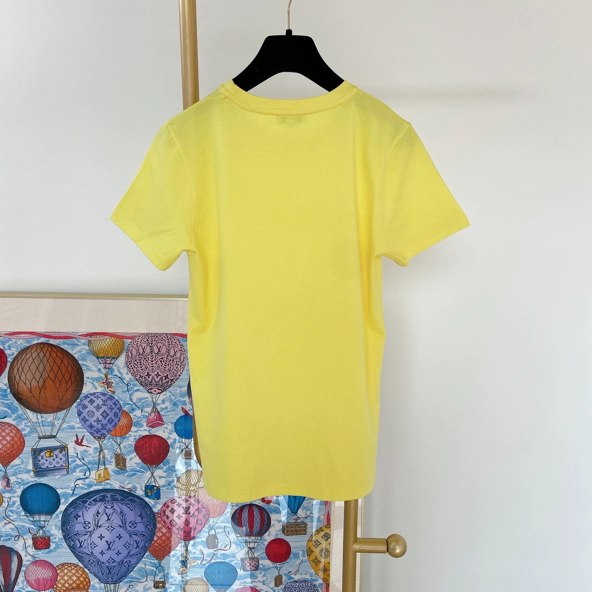 Givenchy Givenchy Yellow Logo 12+ Tee Size XXS / US 00 / IT 34 - 2 Thumbnail