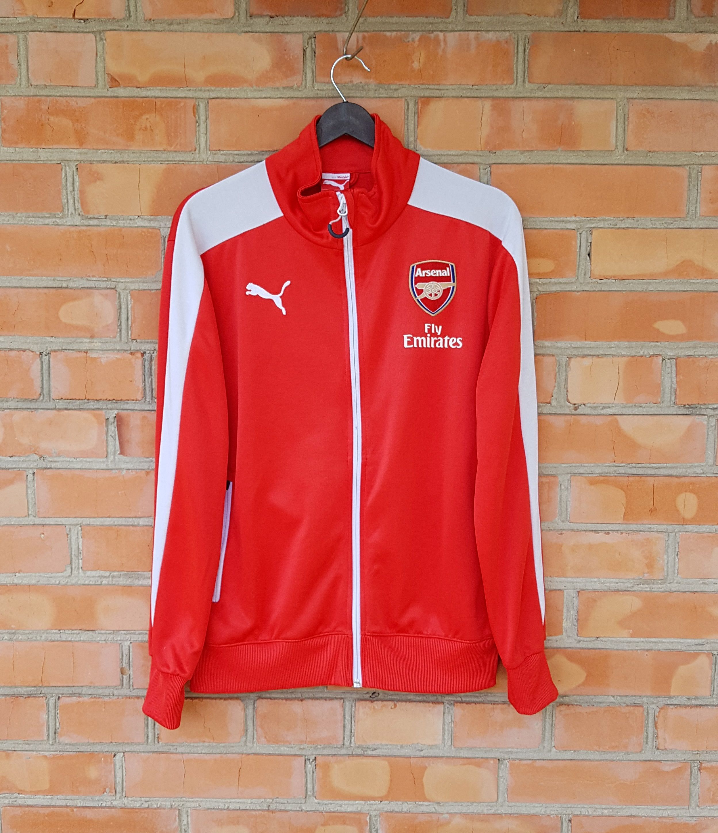 Puma Puma Arsenal Full Zip Football Track Top Jacket sz S Size US S / EU 44-46 / 1 - 1 Thumbnail