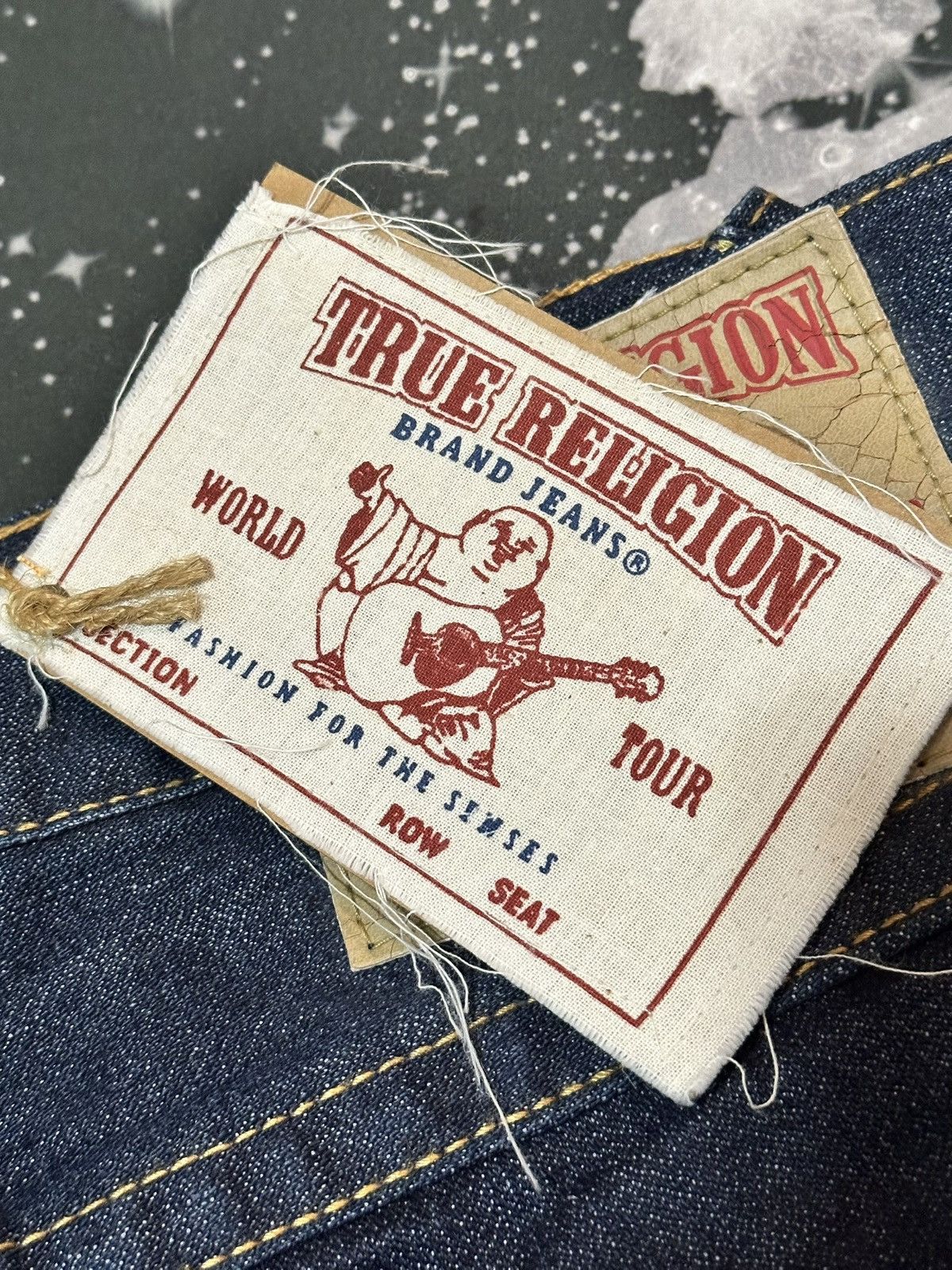 True Religion True Religion Horse Shoe Logo Flare Jeans Size US 34 / EU 50 - 12 Thumbnail