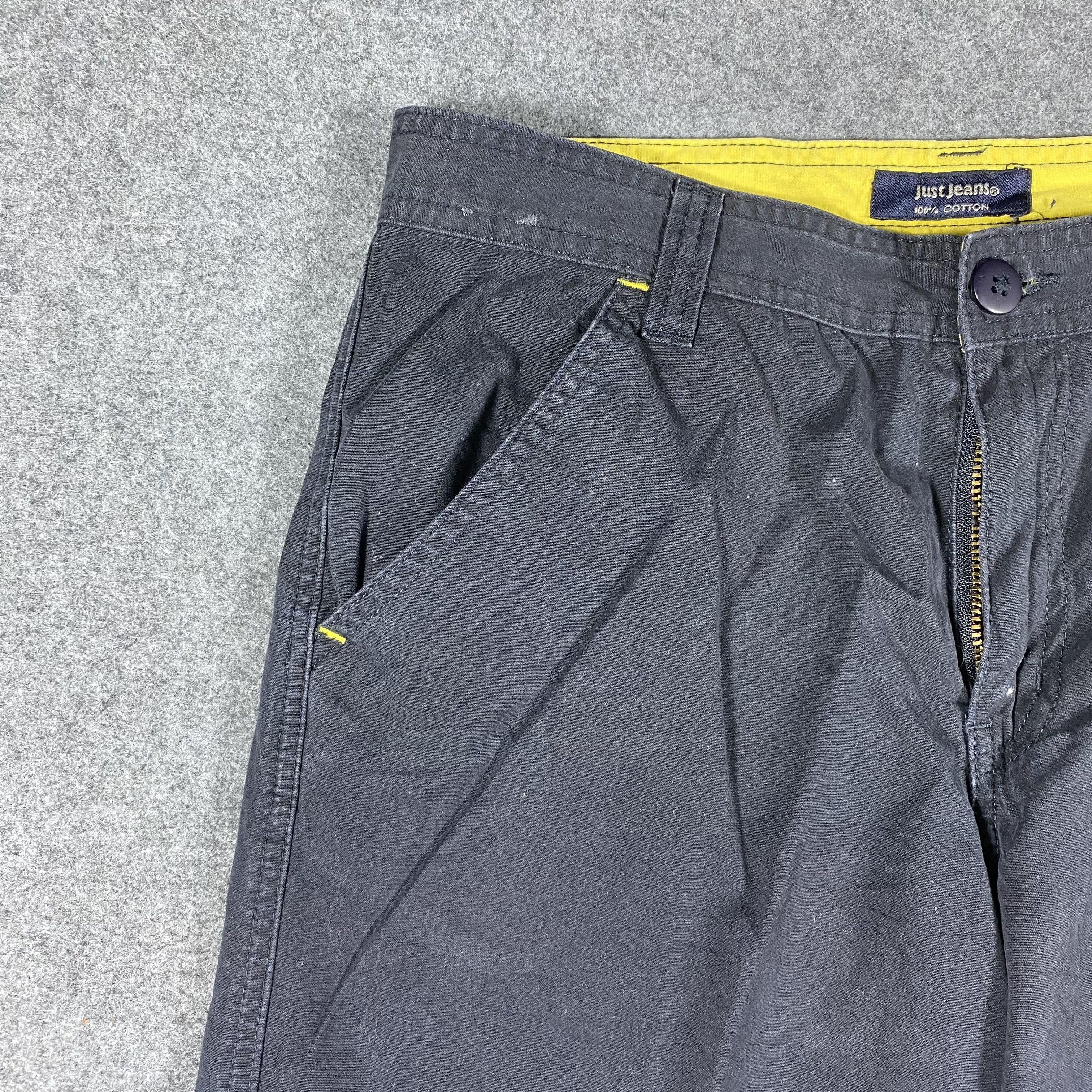 Japanese Brand Japanese Brand Just Jeans Multipocket Cargo Pants Size US 27 - 2 Thumbnail