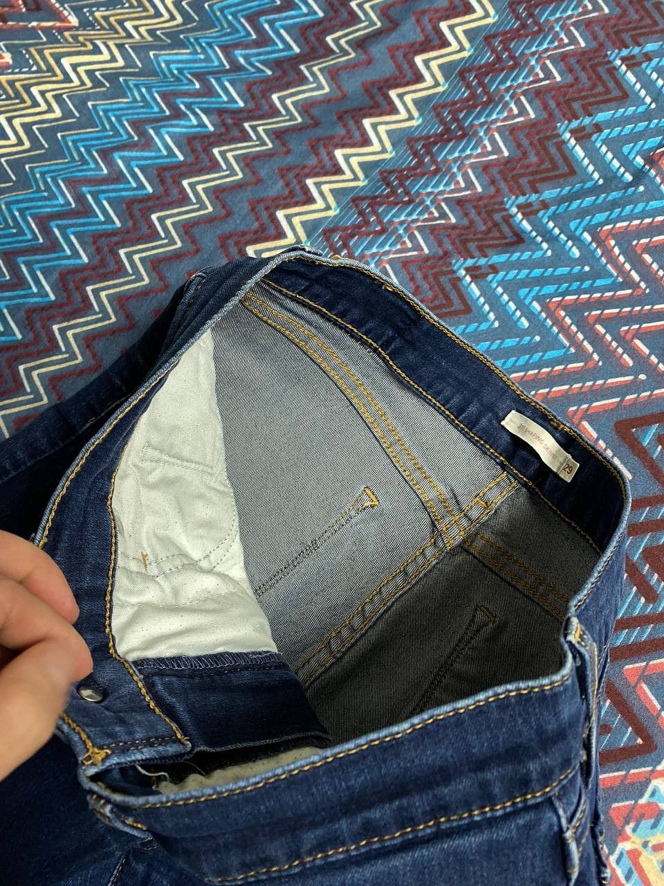 Levi's × Vintage Levis 311 Shaping Skinny Faded Distresed Size 29" - 9 Thumbnail