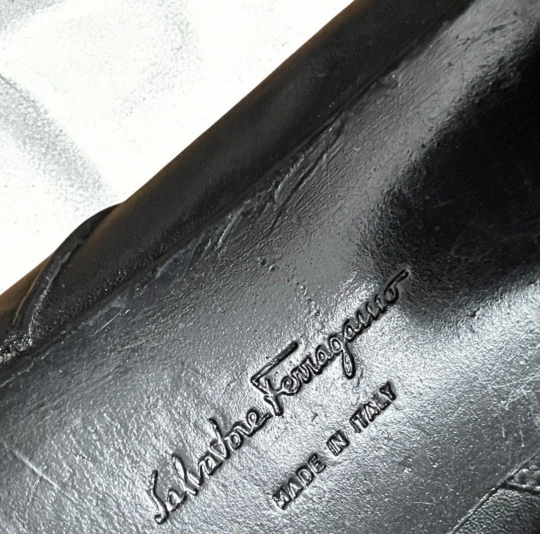 Salvatore Ferragamo Black Leather Salvatore Ferragamo classic Bootie Size 6 1/2 Size US 6.5 / IT 36.5 - 8 Thumbnail