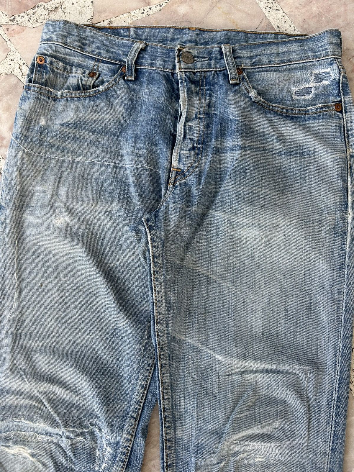 Levi's Levis Patchwork Japan Vintage Denim Size US 30 / EU 46 - 5 Thumbnail