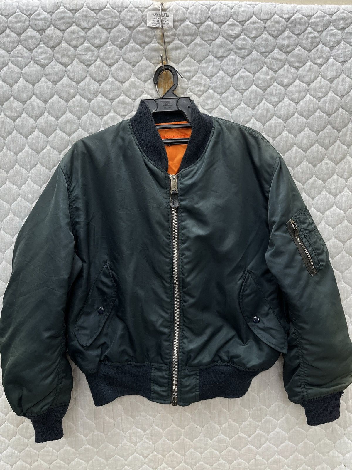 Vintage 🔥🔥🔥STEALS VTG USAF MA1 BOMBER JACKET Size US L / EU 52-54 / 3 - 1 Thumbnail