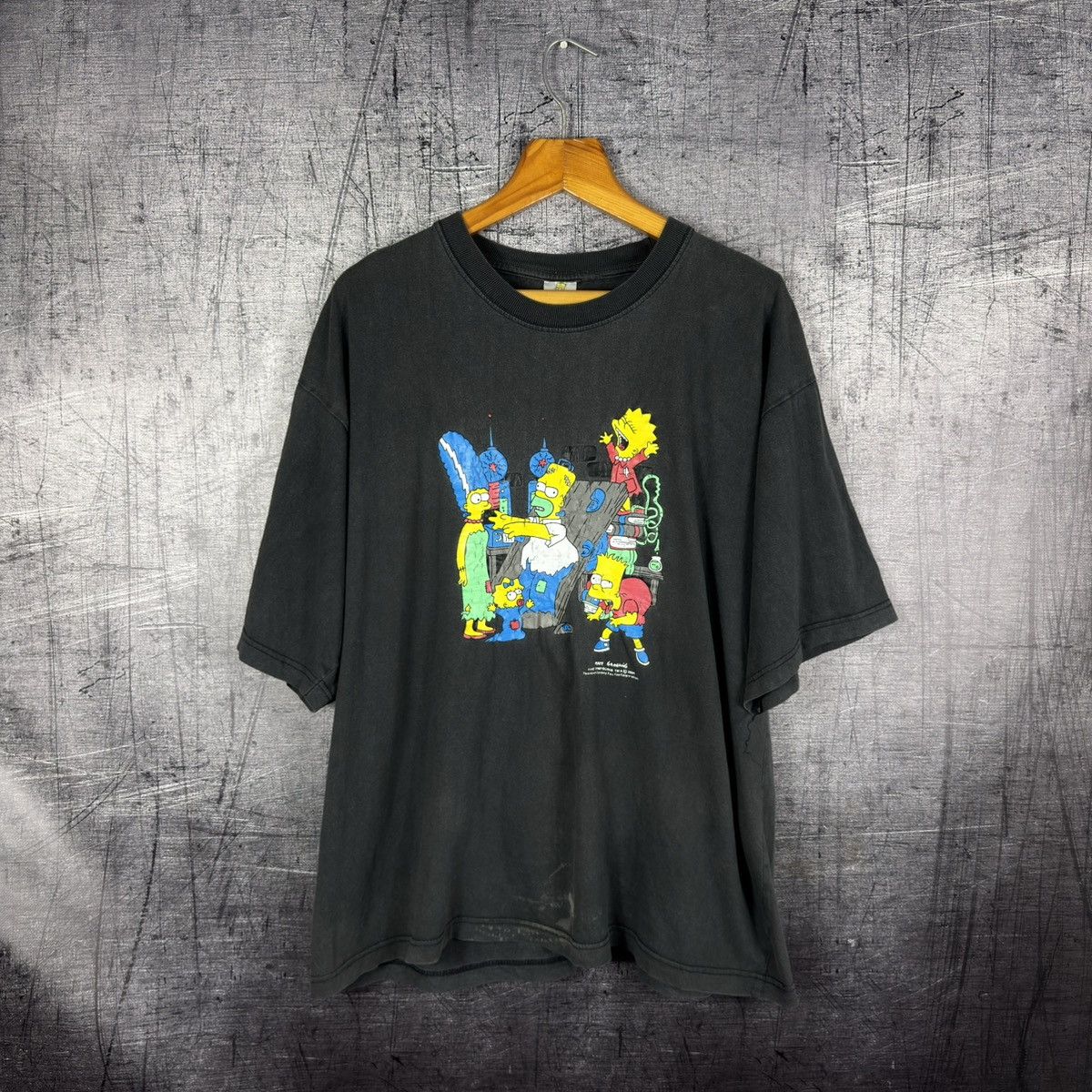 The Simpsons vintage the simpsons 2000 frankenshtein t shirt tee Size US XL / EU 56 / 4 - 2 Thumbnail