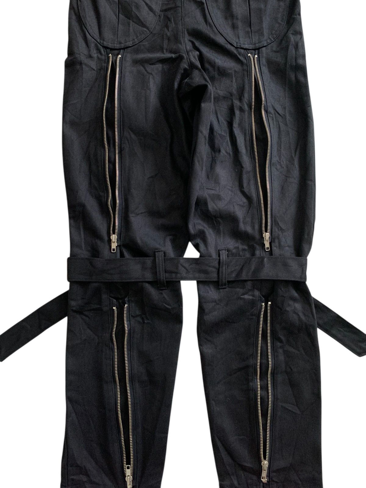 If Six Was Nine × Japanese Brand × Le Grande Bleu (L.G.B.) Acid jazz Bondage Pants Size US 29 - 3 Thumbnail