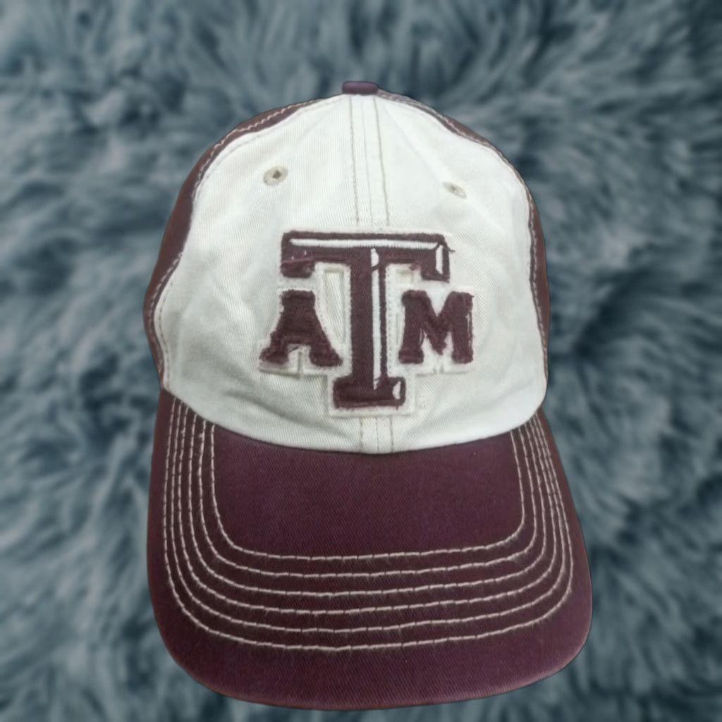 47 Texas A&M Aggies Hat Unisex Adults One Size maroon & white official NCAA merchandise 47 Brand Baseball Adjustable Size ONE SIZE - 1 Thumbnail