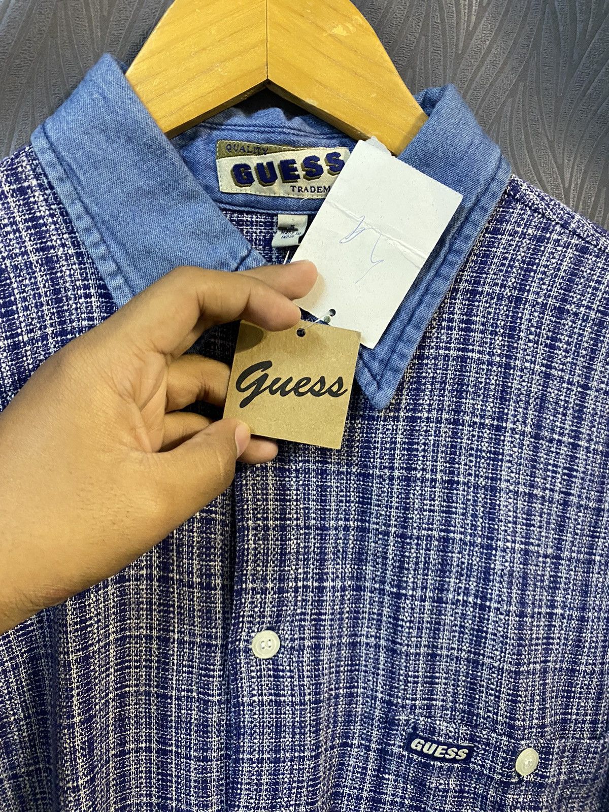 Guess × Vintage GUESS SHIRT Old money look Size US S / EU 44-46 / 1 - 6 Thumbnail