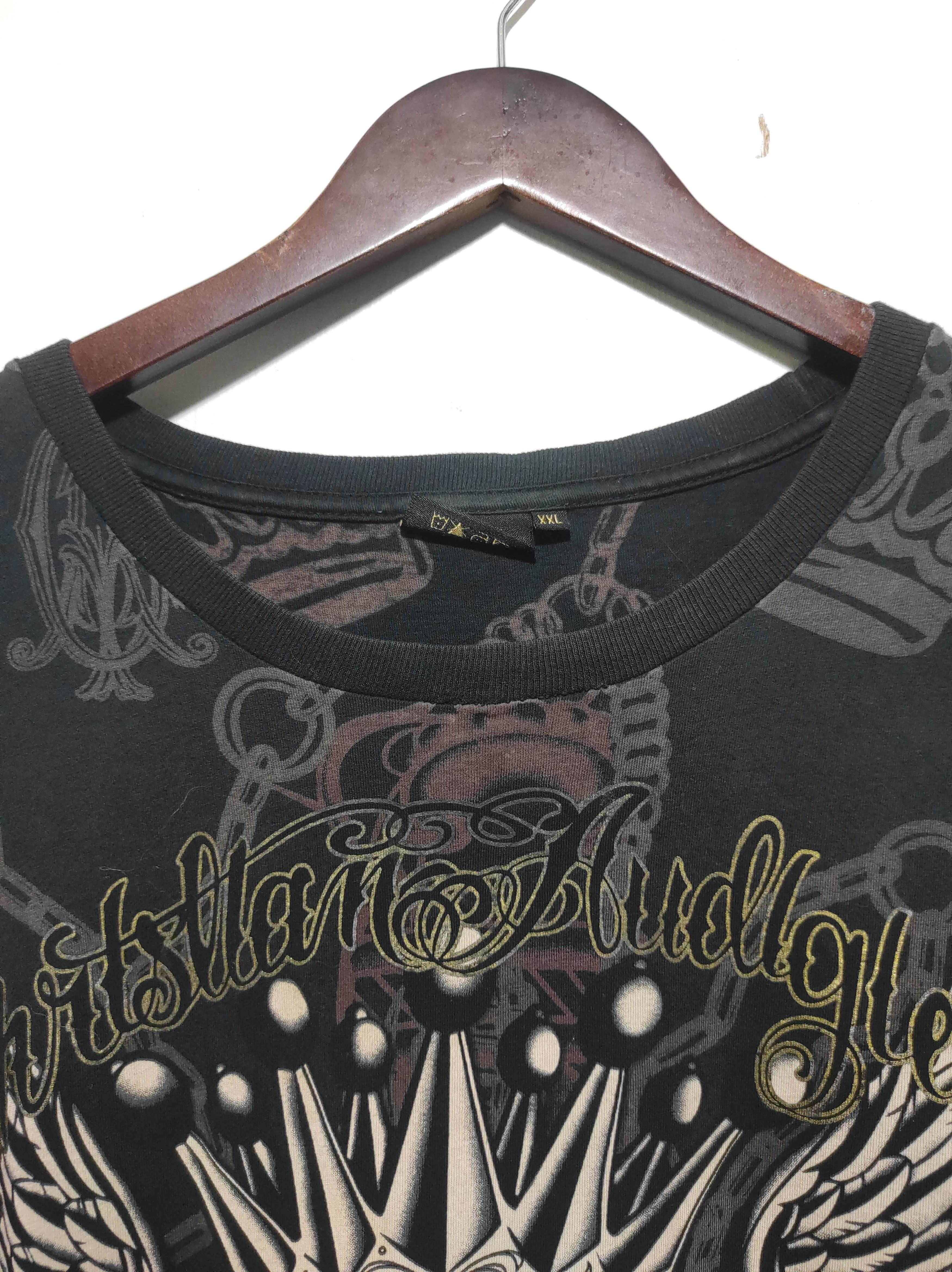 Christian Audigier Christian Audigier Skull Tee Shirt Size US XL / EU 56 / 4 - 9 Thumbnail