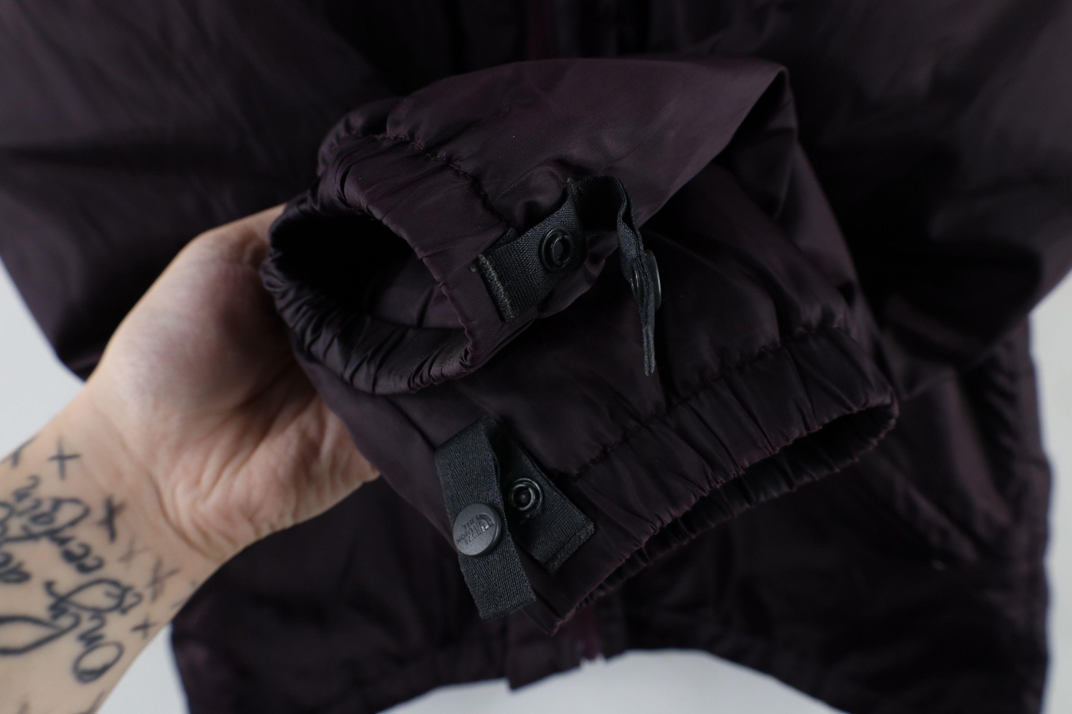 The North Face × Vintage The North Face Out Insulated Full Zip Jacket Eggplant Purple Size M / US 6-8 / IT 42-44 - 6 Thumbnail