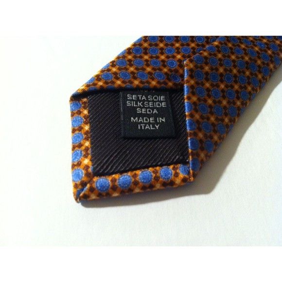 Ermenegildo Zegna ERMENEGILDO ZEGNA MENS NEW 100%SILK NECK TIE WIDTH: 3 3/8" Size ONE SIZE - 9 Thumbnail