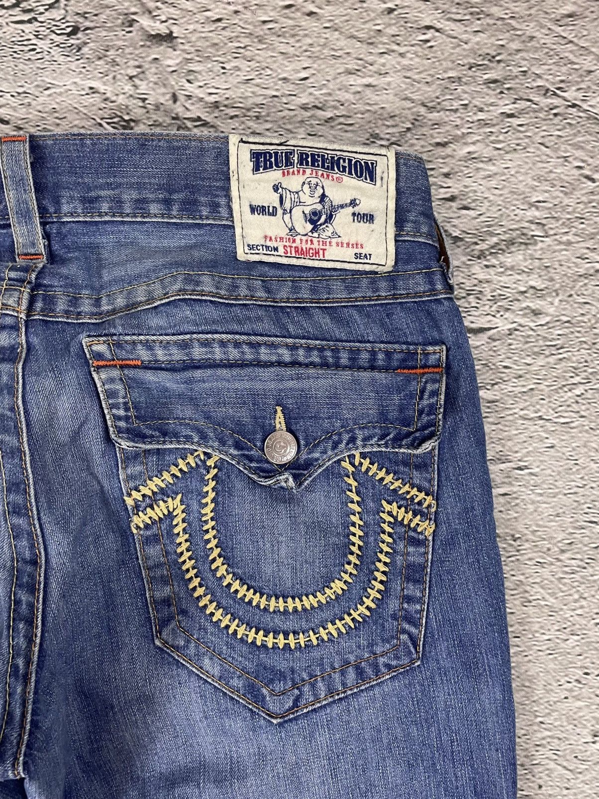 True Religion True Religion jeans vintage straight denim pants straight Size US 36 / EU 52 - 2 Thumbnail