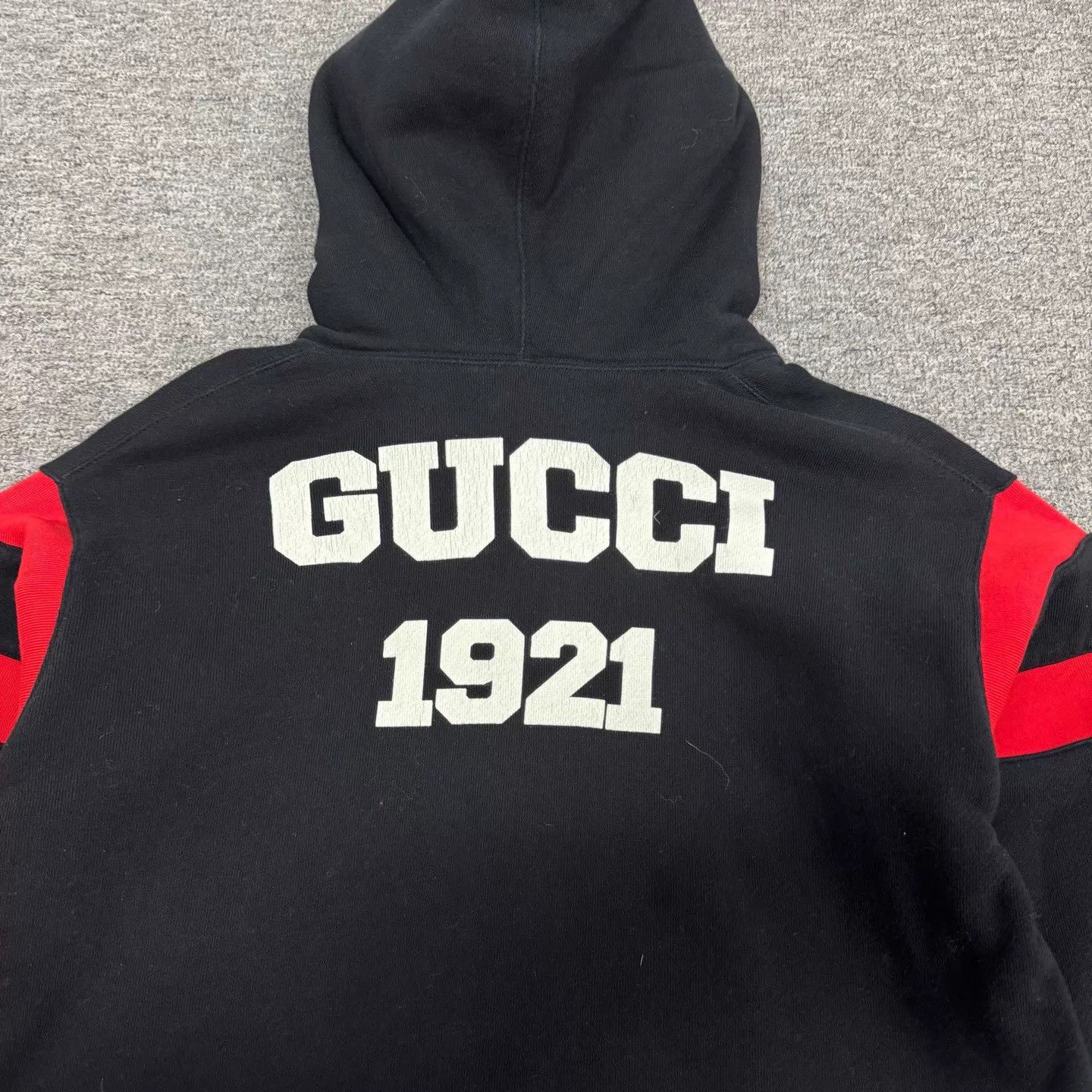 Gucci Gucci 100th Anniversary Big Logo Oversized Hoodie XXS 99N Size US XXS / EU 40 - 5 Thumbnail