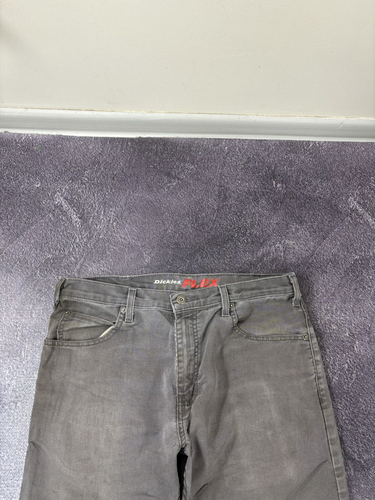 Dickies Vintage Dickies Flex Grey Work American Hype Pants Jeans Size US 34 / EU 50 - 10 Thumbnail