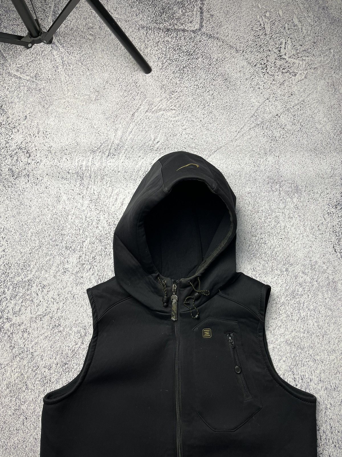 Nike Rare Vintage Nike Shox vest Drill size S hood logo Y2K Size US S / EU 44-46 / 1 - 21 Thumbnail
