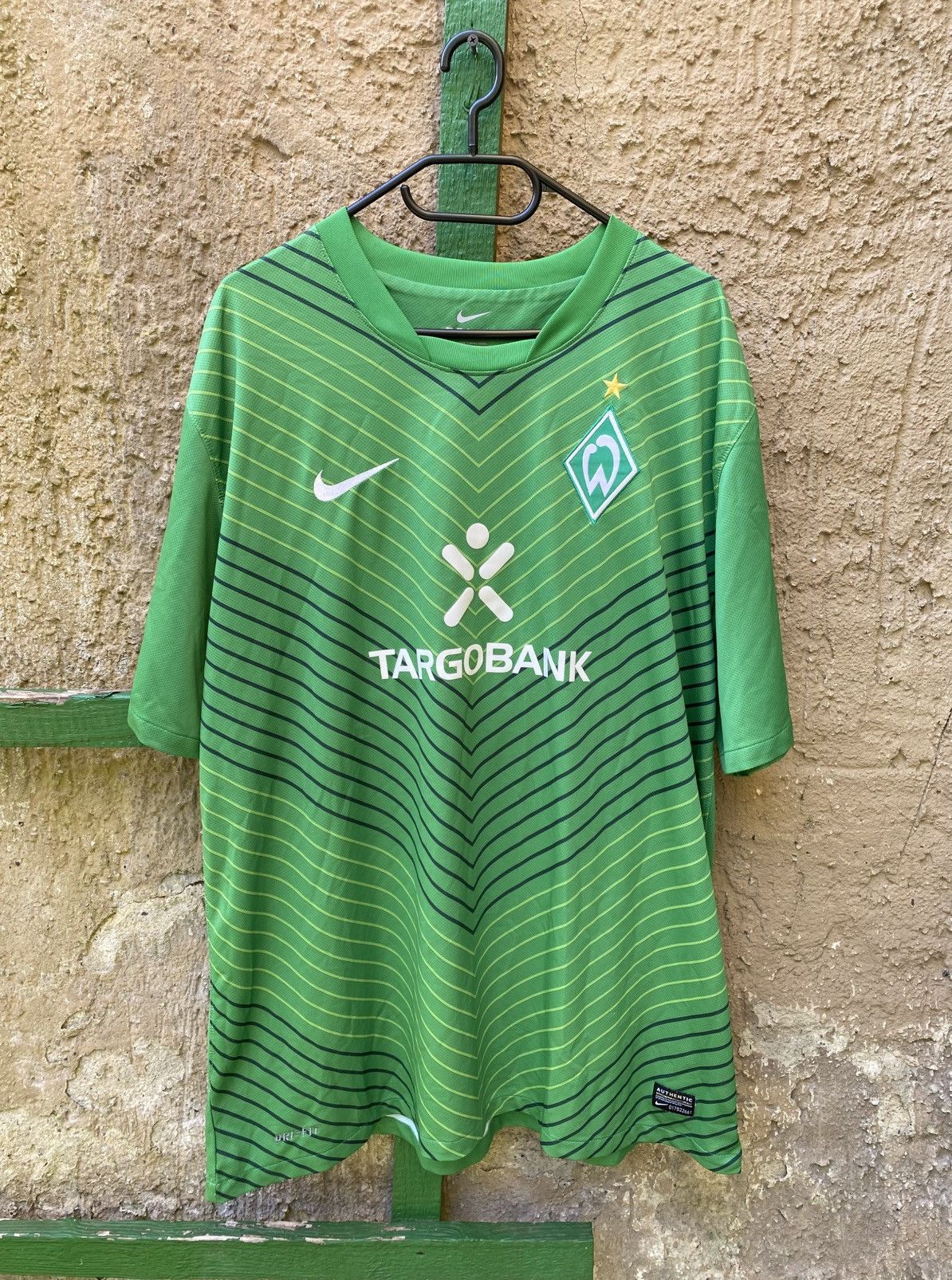 Nike Werder Bremen 2011 2012 Soccer Football Jersey PSG Milan Size US XXL / EU 58 / 5 - 1 Thumbnail