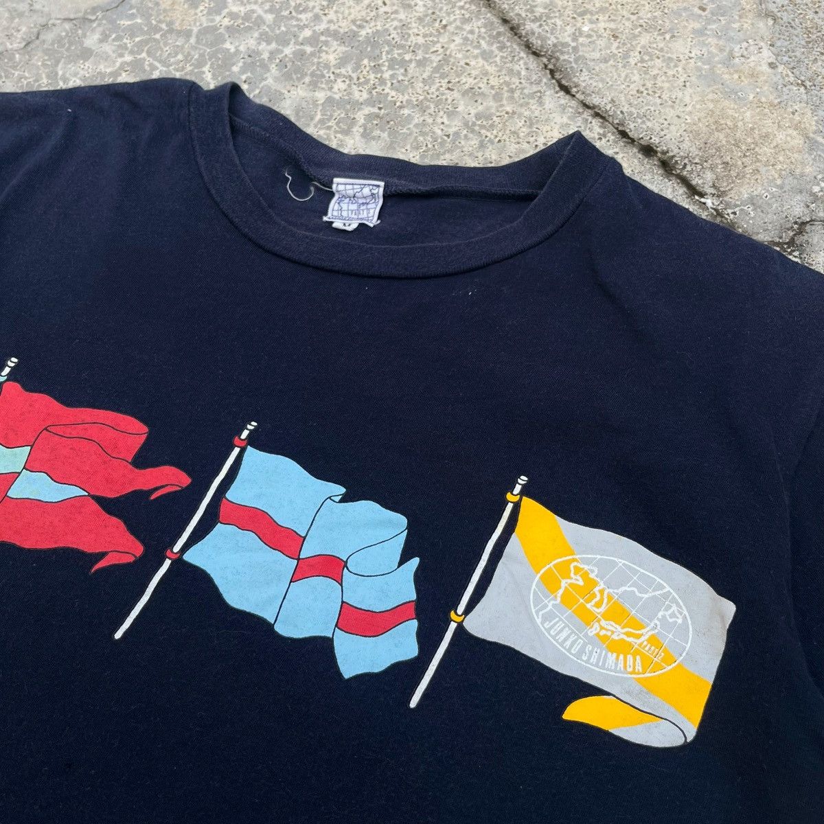 Junko Shimada Junko Shimada Japanese Designer Nice Flag Graphic Design Tee Size US M / EU 48-50 / 2 - 3 Thumbnail